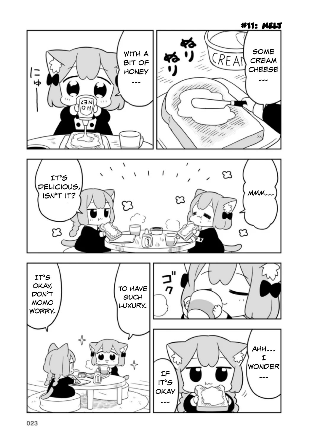 Ume and Momo's Ordinary Life Chapter 2 page 7 - Chapter 2: Day 2