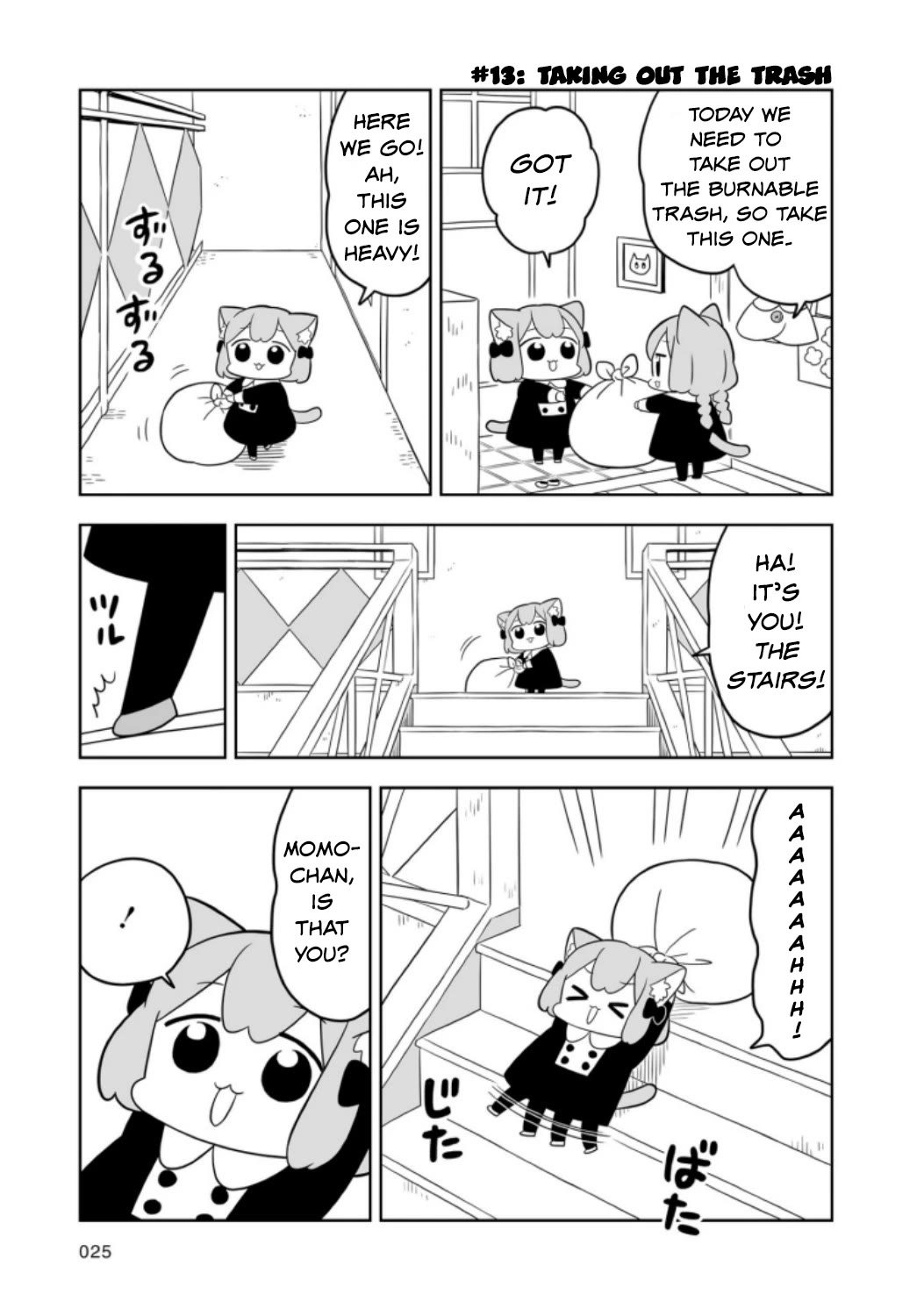 Ume and Momo's Ordinary Life Chapter 2 page 9 - Chapter 2: Day 2