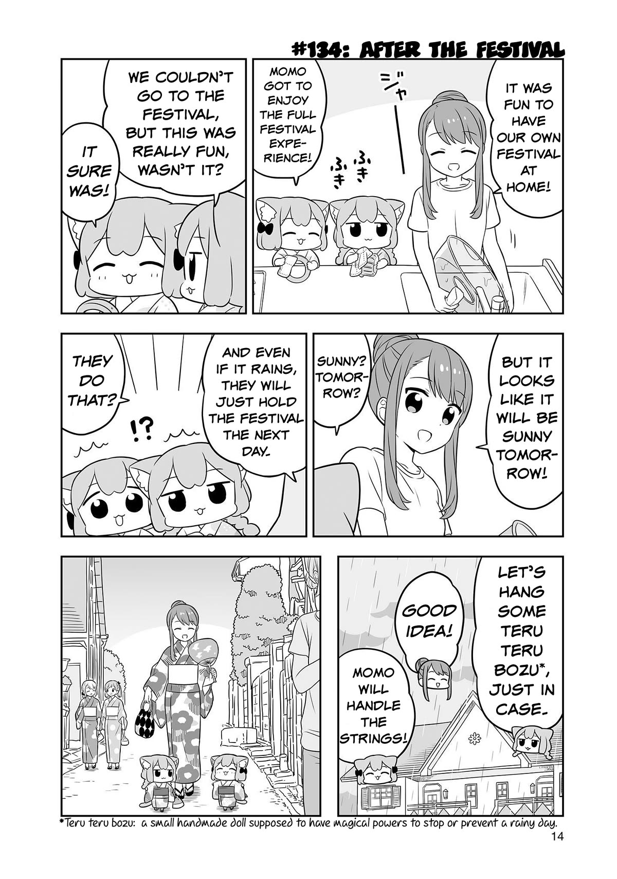 Ume and Momo's Ordinary Life Chapter 21 page 13 - Chapter 21: Day 21