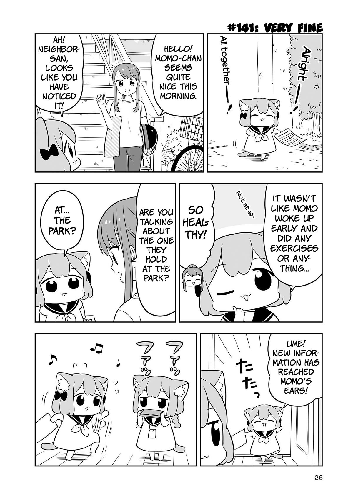 Ume and Momo's Ordinary Life Chapter 22 page 10 - Chapter 22: Day 22
