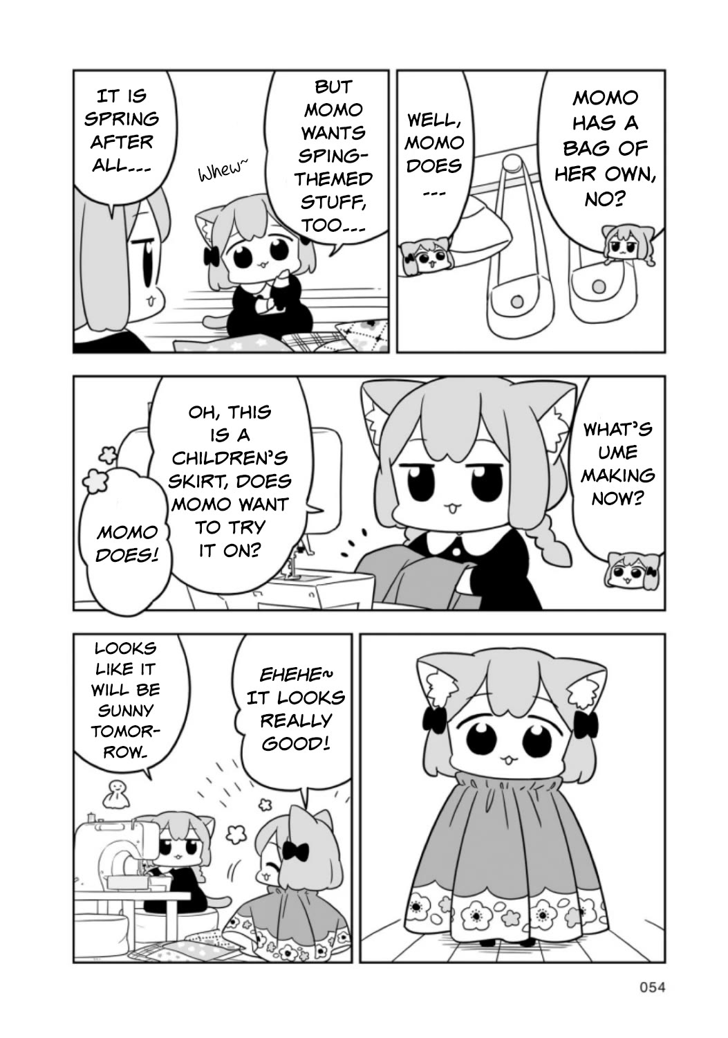 Ume and Momo's Ordinary Life Chapter 5 page 4 - Chapter 5: Day 5