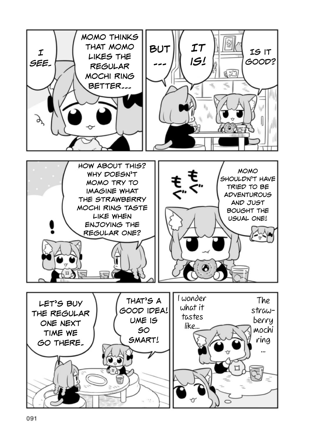 Ume and Momo's Ordinary Life Chapter 8 page 7 - Chapter 8: Day 8