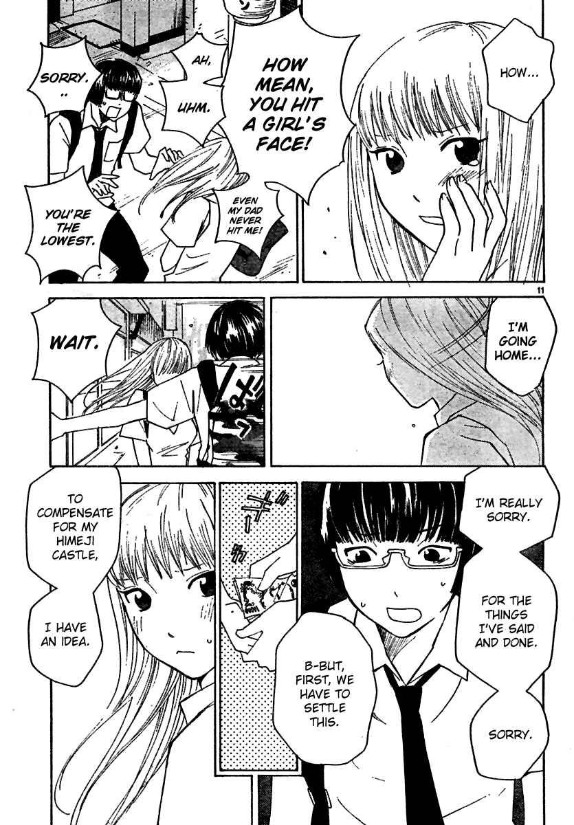 Ume Shigure Chapter 2.2 page 14 - Chapter 2 v2 : Himeji Castle