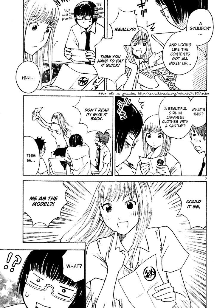 Ume Shigure Chapter 5 page 9 - Chapter 5 : A Pretty Girl in Japanese Clothes?
