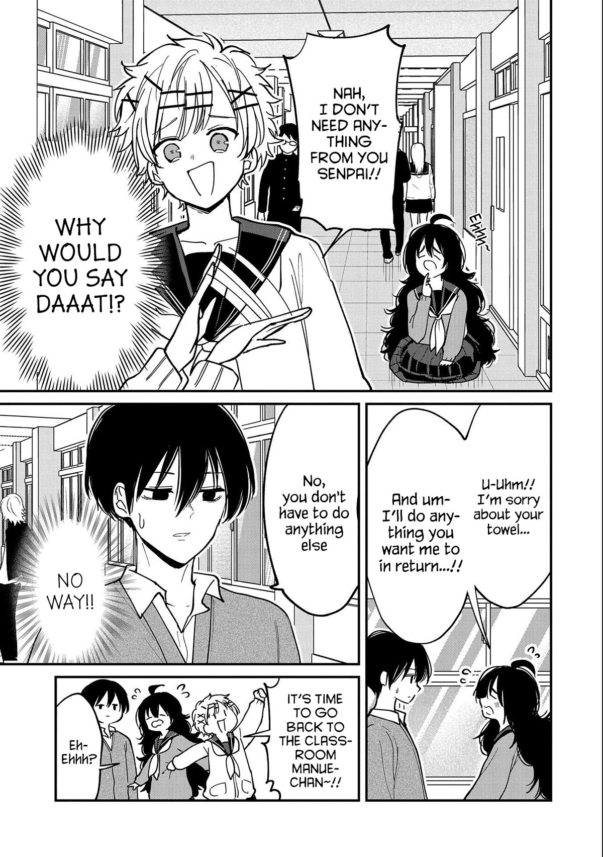 Umeko-chan is in Love Chapter 12 page 19 - Chapter 12