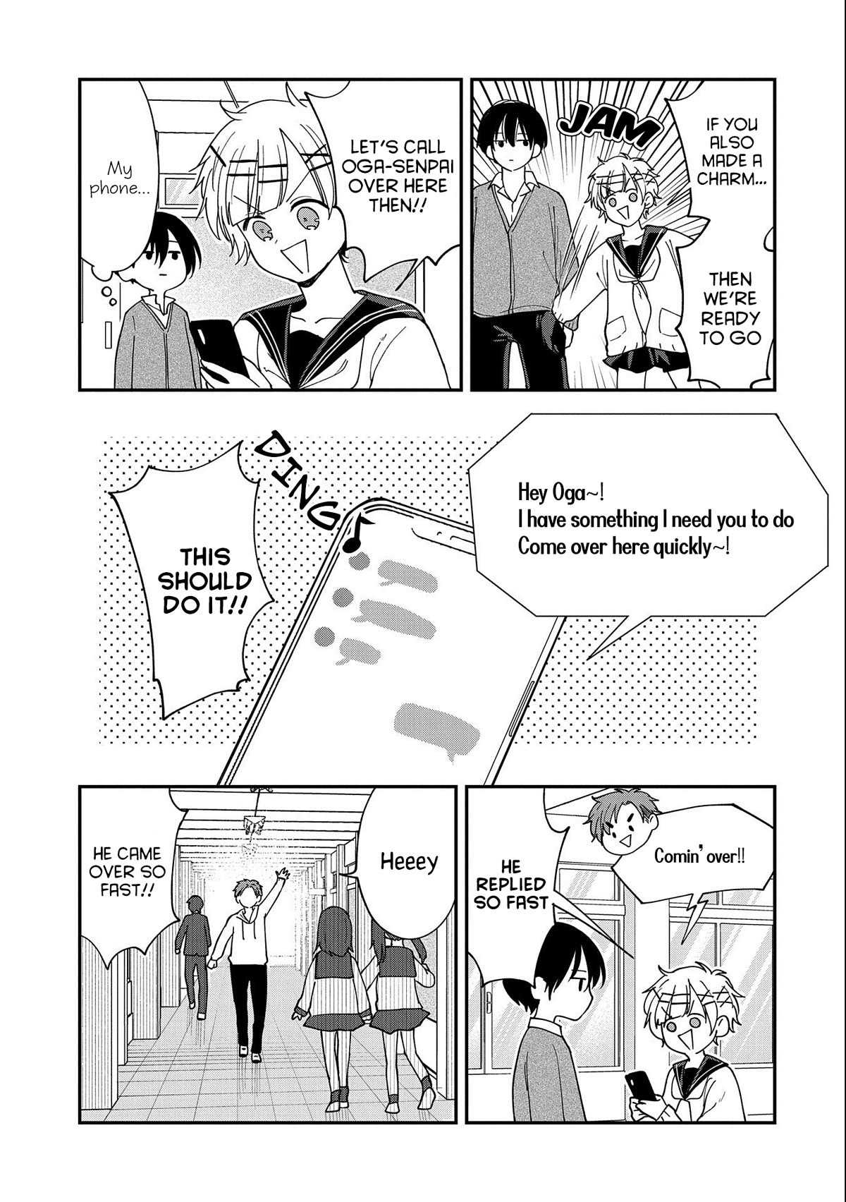Umeko-chan is in Love Chapter 14 page 11 - Chapter 14