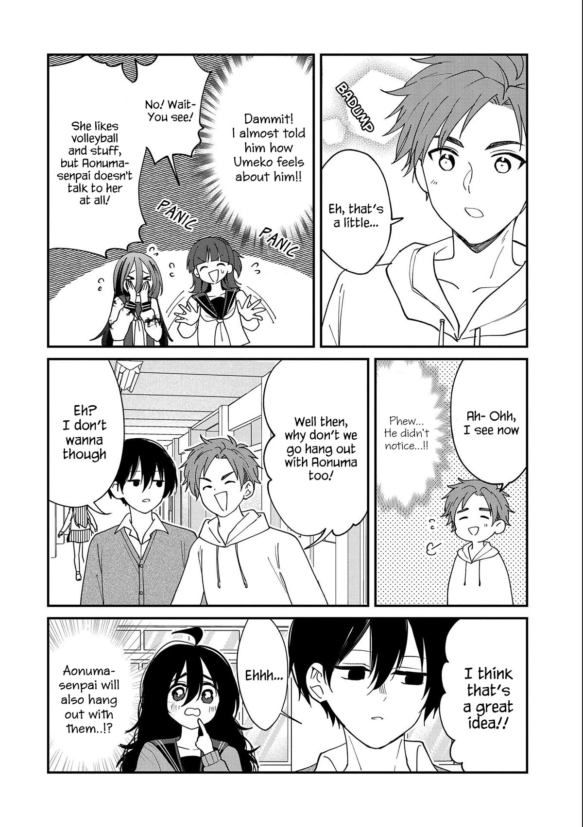 Umeko-chan is in Love Chapter 14 page 16 - Chapter 14