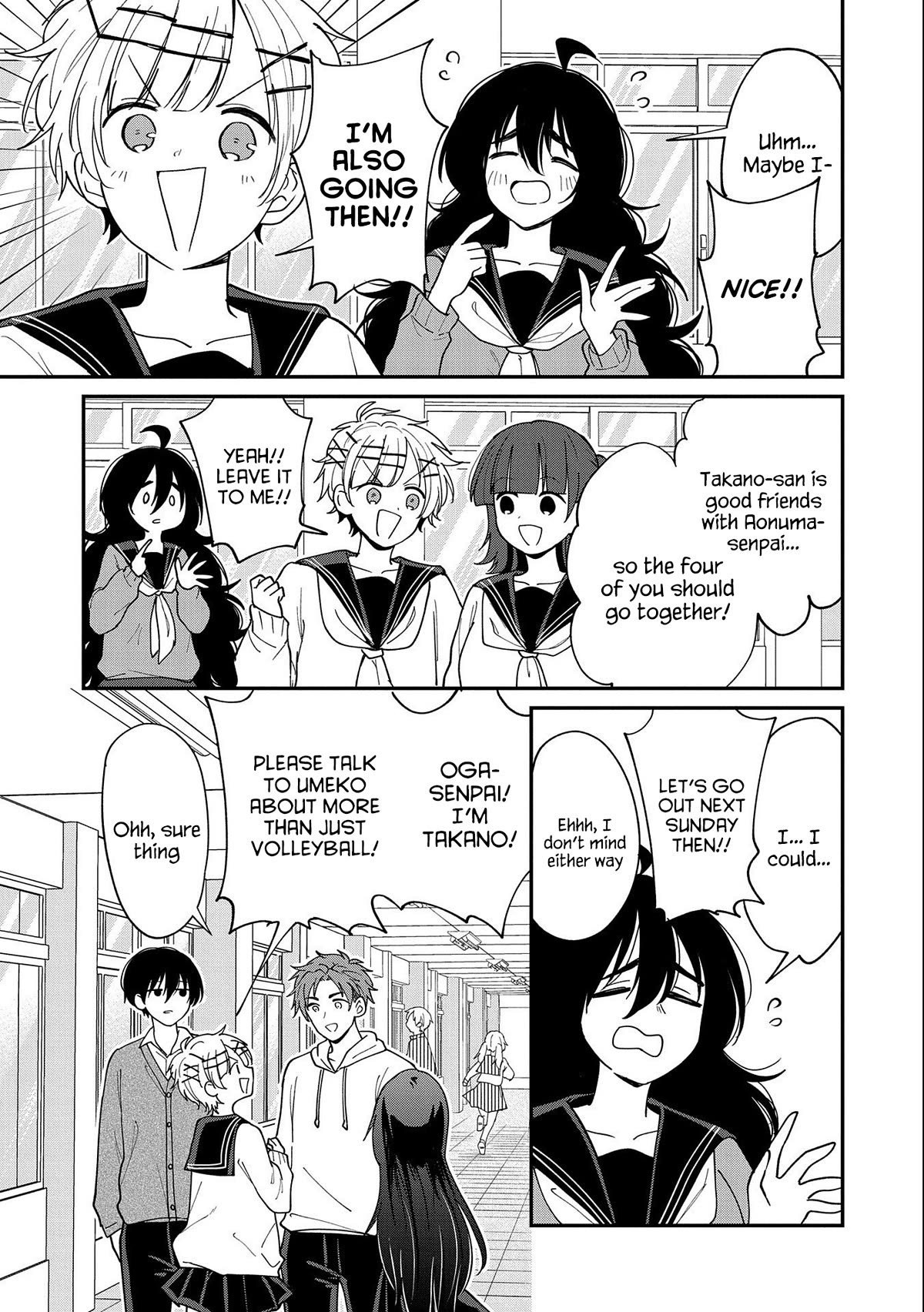 Umeko-chan is in Love Chapter 14 page 17 - Chapter 14