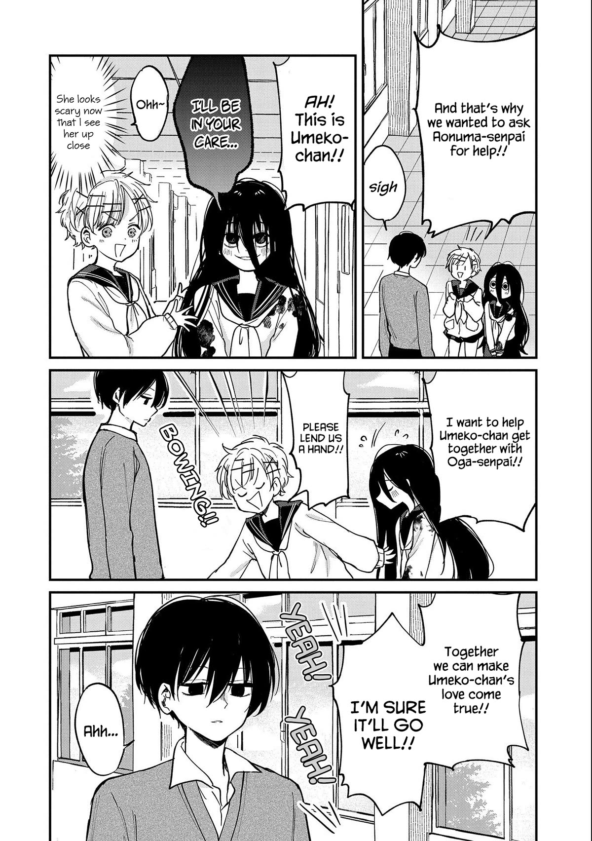Umeko-chan is in Love Chapter 5 page 4 - Chapter 5