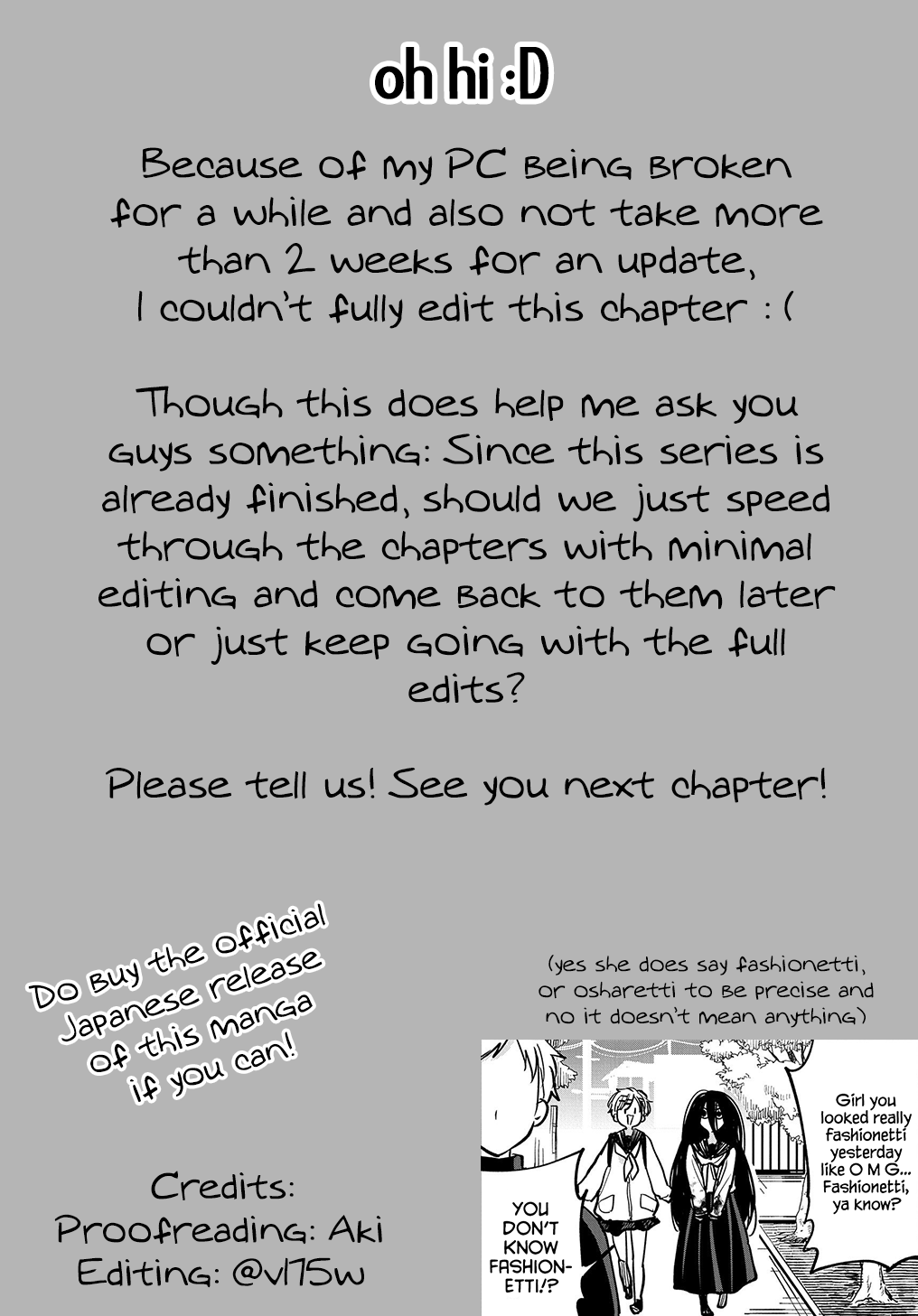 Umeko-chan is in Love Chapter 6 page 22 - Chapter 6