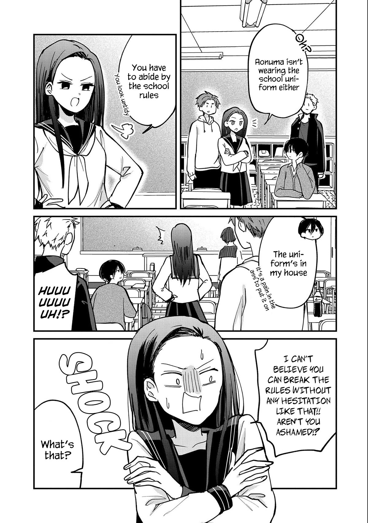 Umeko-chan is in Love Chapter 7 page 9 - Chapter 7