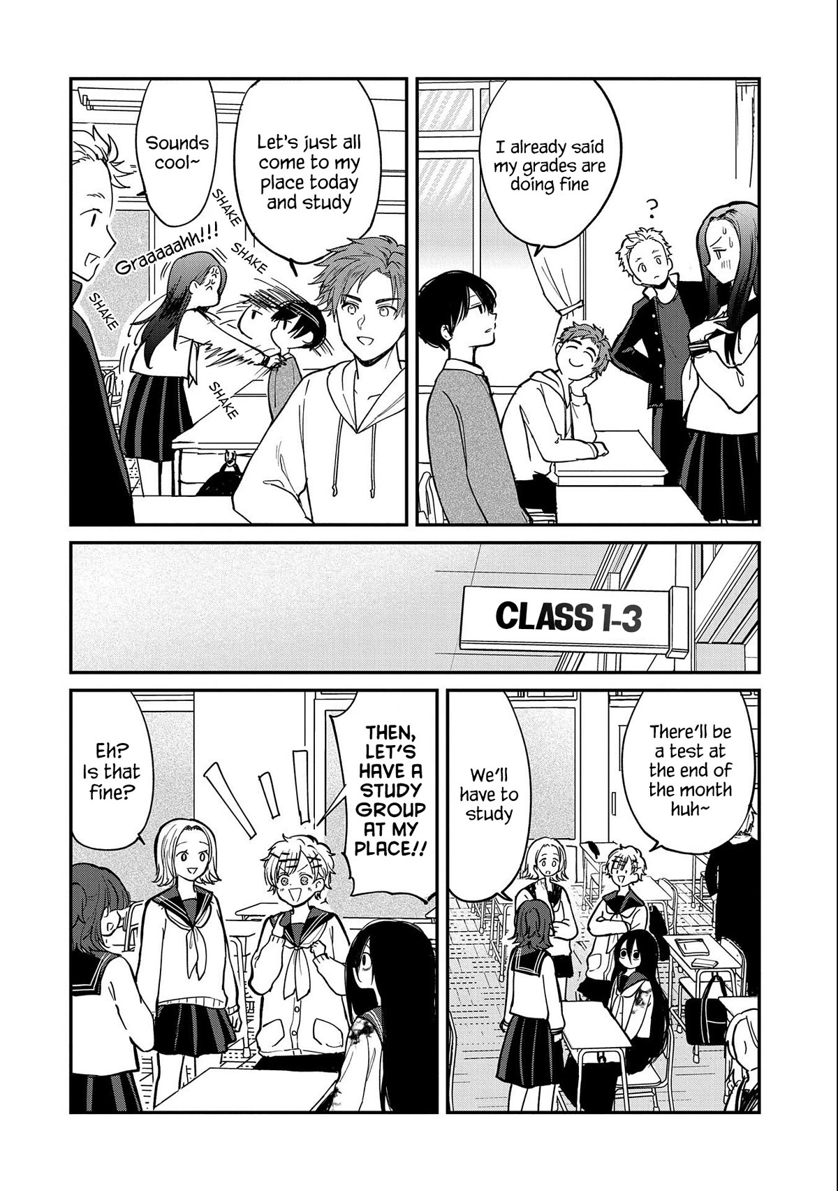 Umeko-chan is in Love Chapter 8 page 4 - Chapter 8