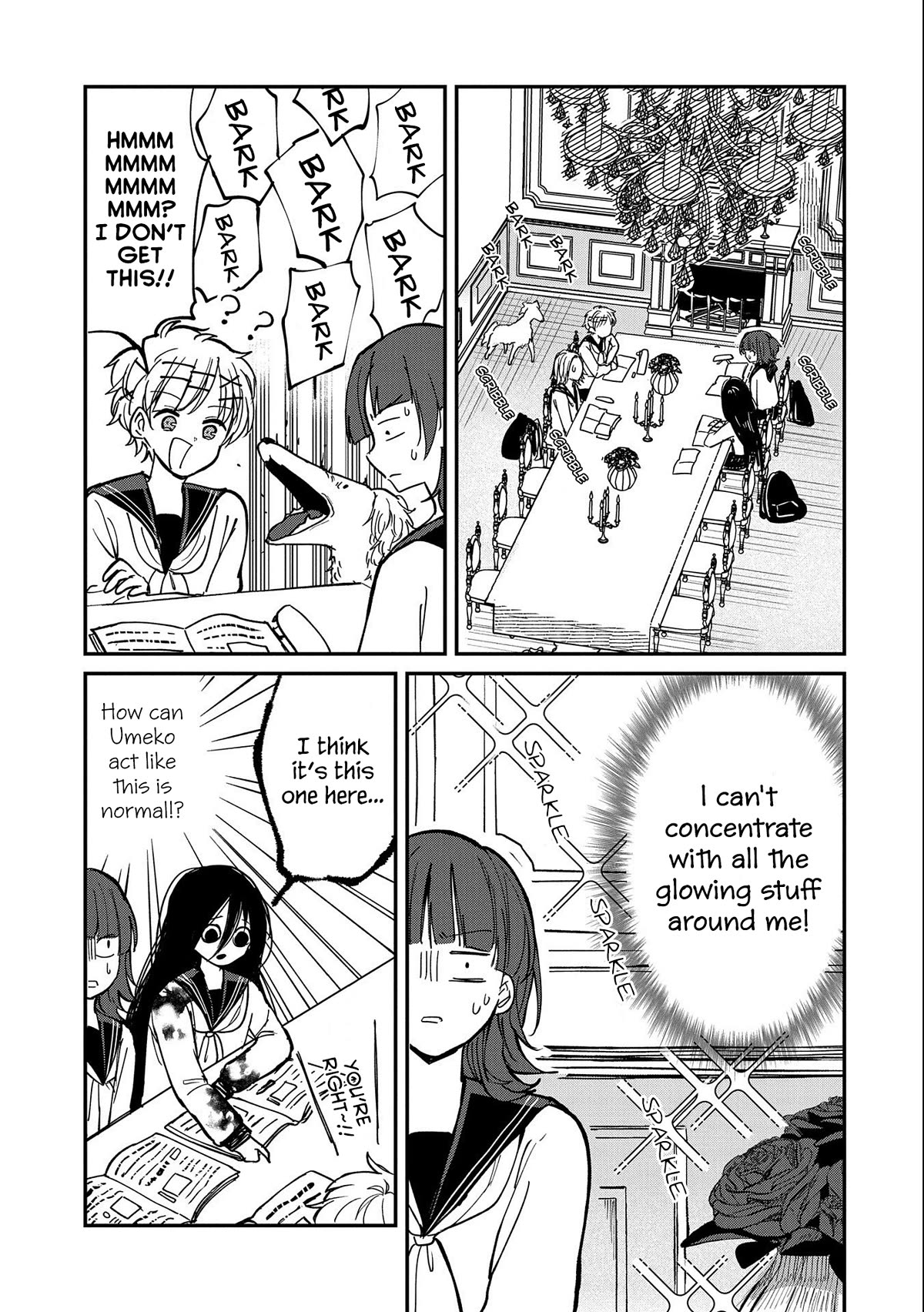 Umeko-chan is in Love Chapter 8 page 9 - Chapter 8