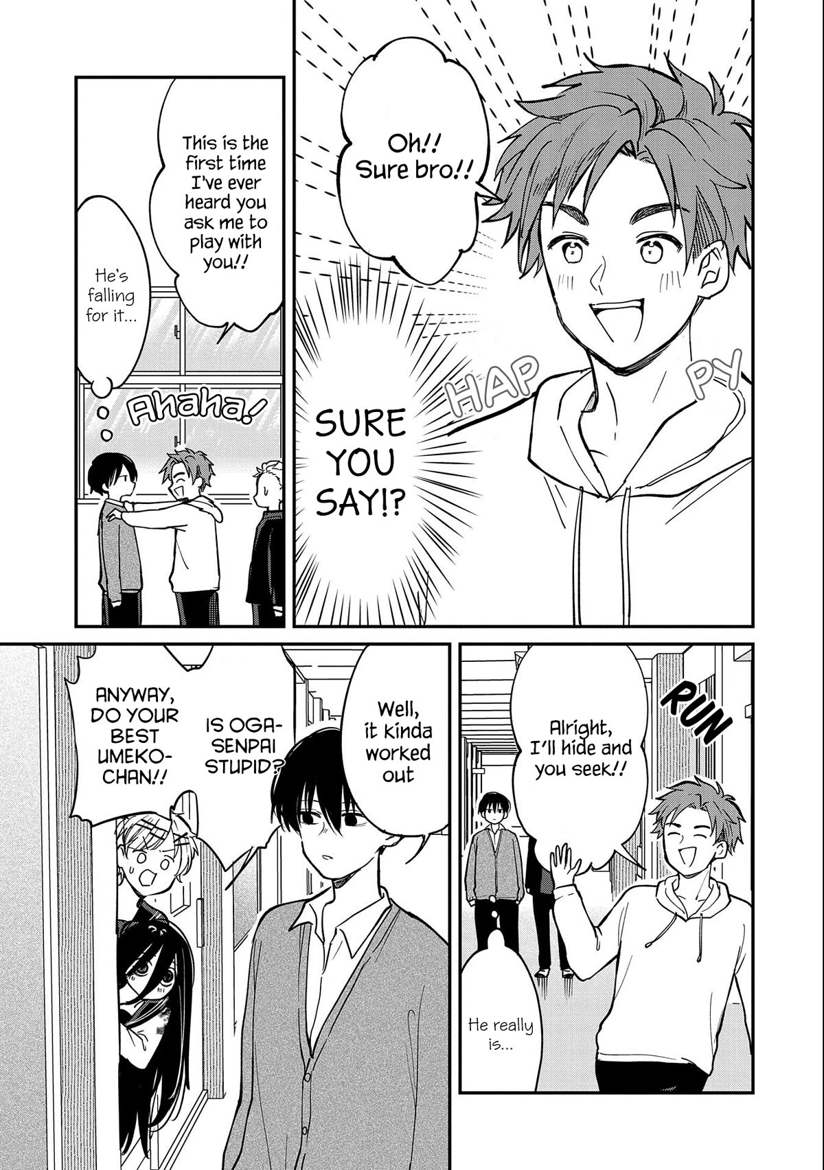 Umeko-chan is in Love Chapter 9 page 13 - Chapter 9