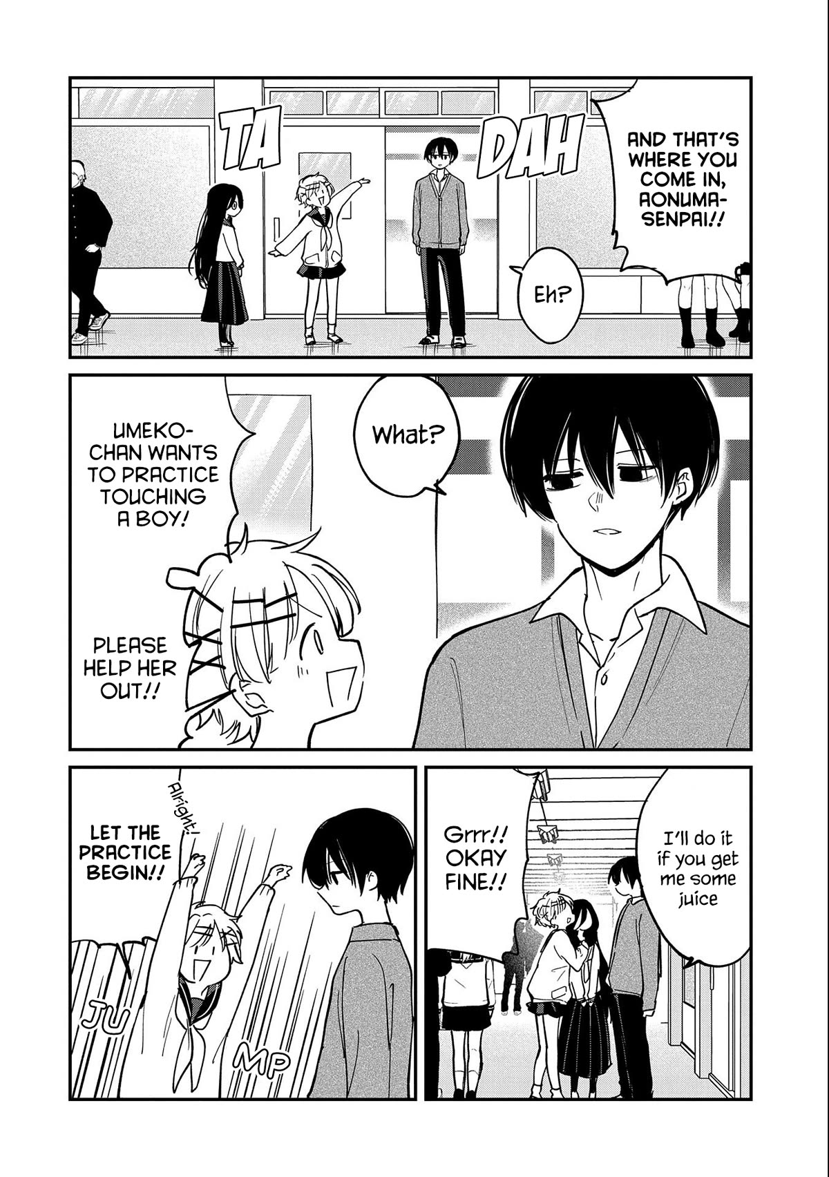 Umeko-chan is in Love Chapter 9 page 8 - Chapter 9