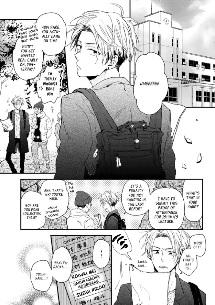Umeya-kun no Haru Chapter 1 page 4 - Chapter 1