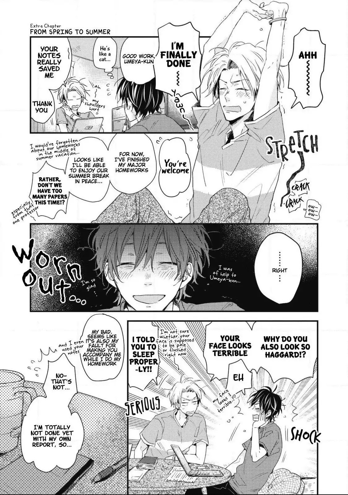Umeya-kun no Haru Chapter 6.5 page 1 - Chapter 6.5 (END)
