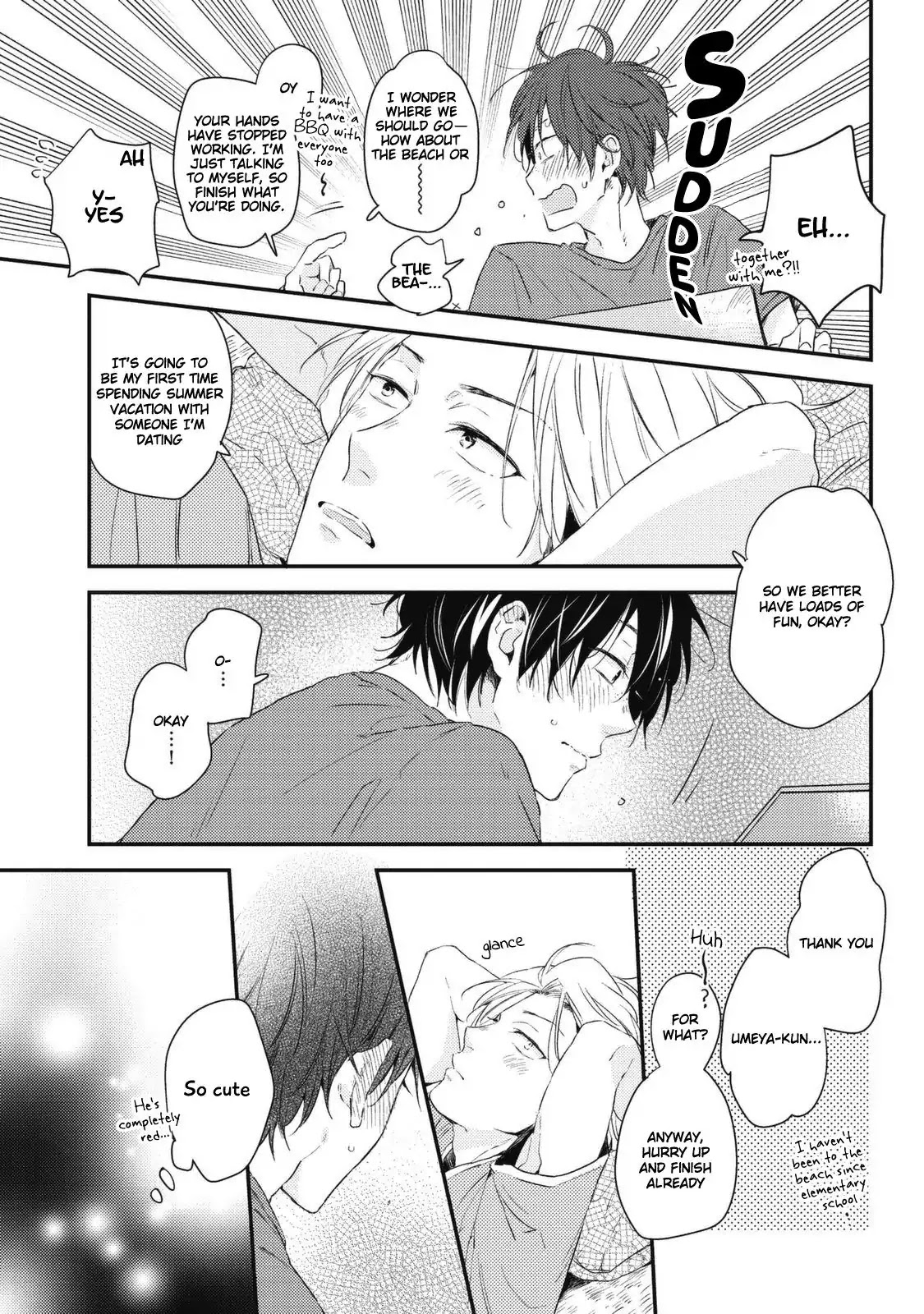 Umeya-kun no Haru Chapter 6.5 page 3 - Chapter 6.5 (END)