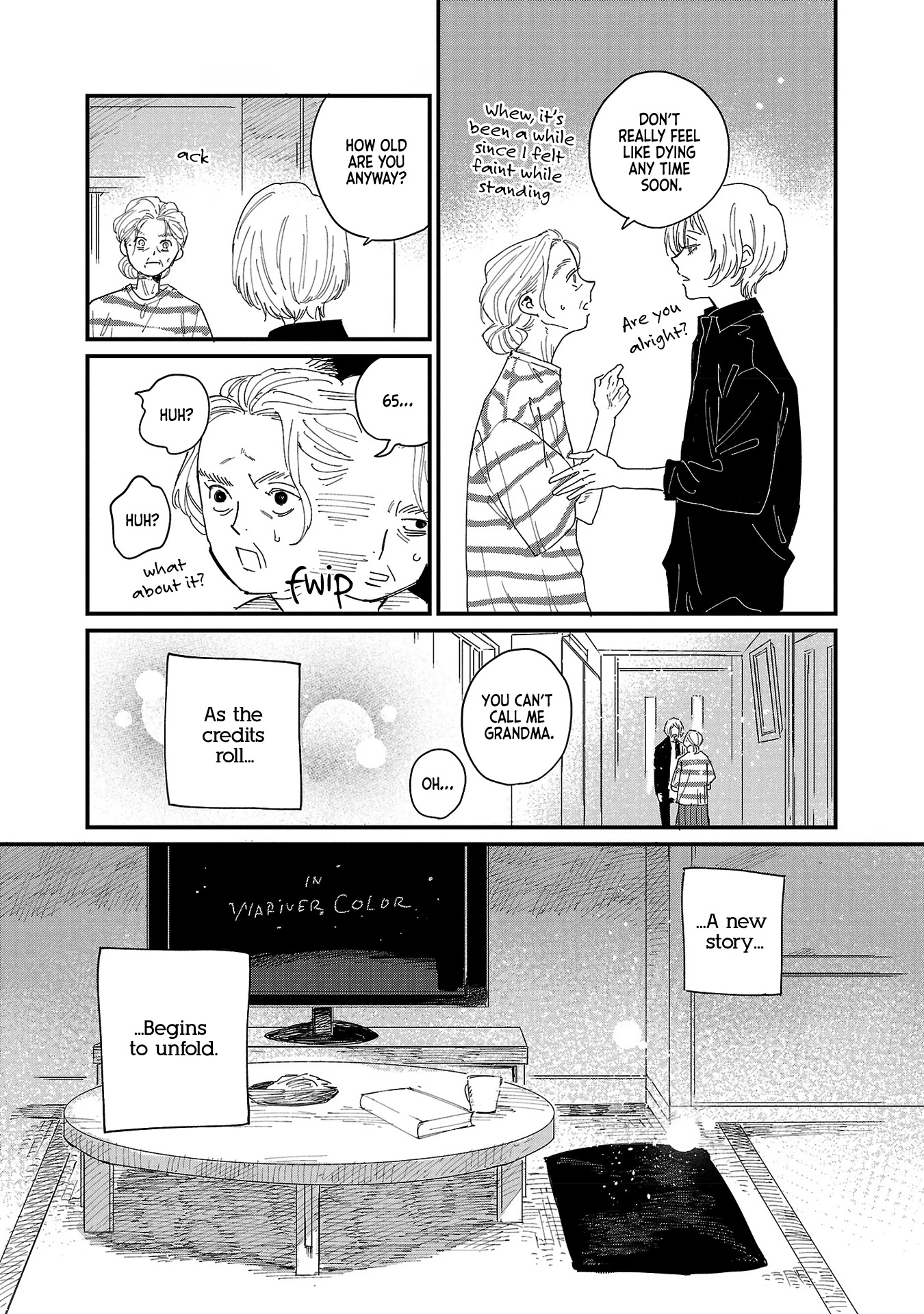 Umi ga Hashiru End Roll Chapter 1 page 34 - Chapter 1