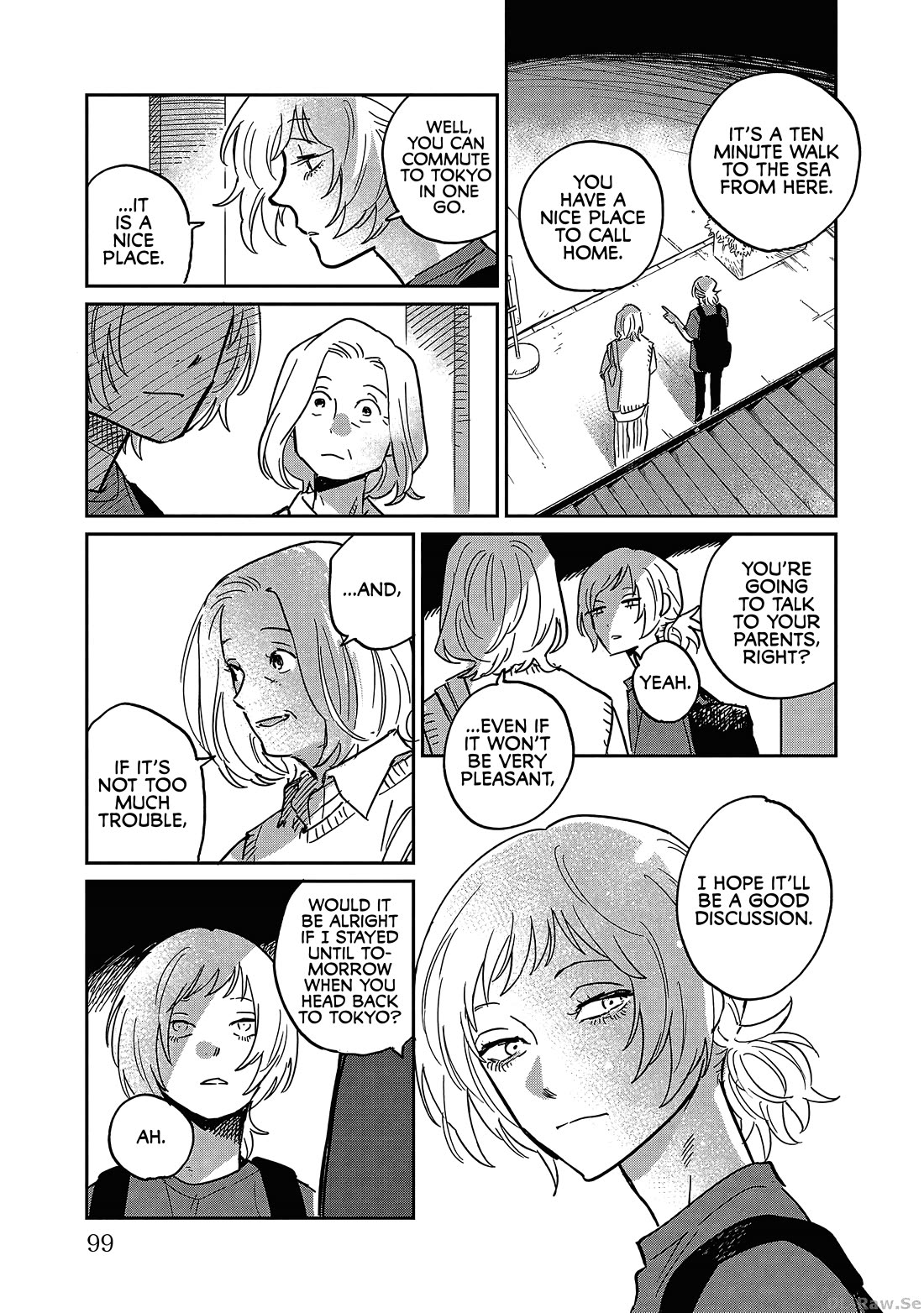 Umi ga Hashiru End Roll Chapter 19 page 3 - Chapter 19