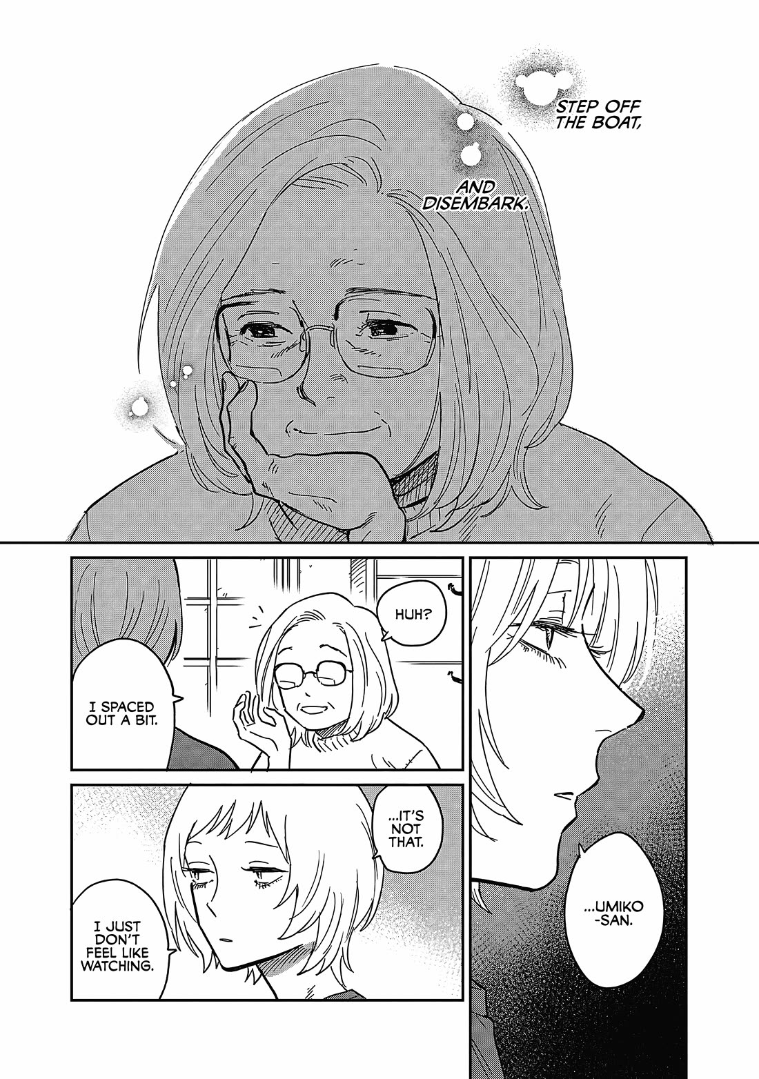 Umi ga Hashiru End Roll Chapter 21 page 13 - Chapter 21