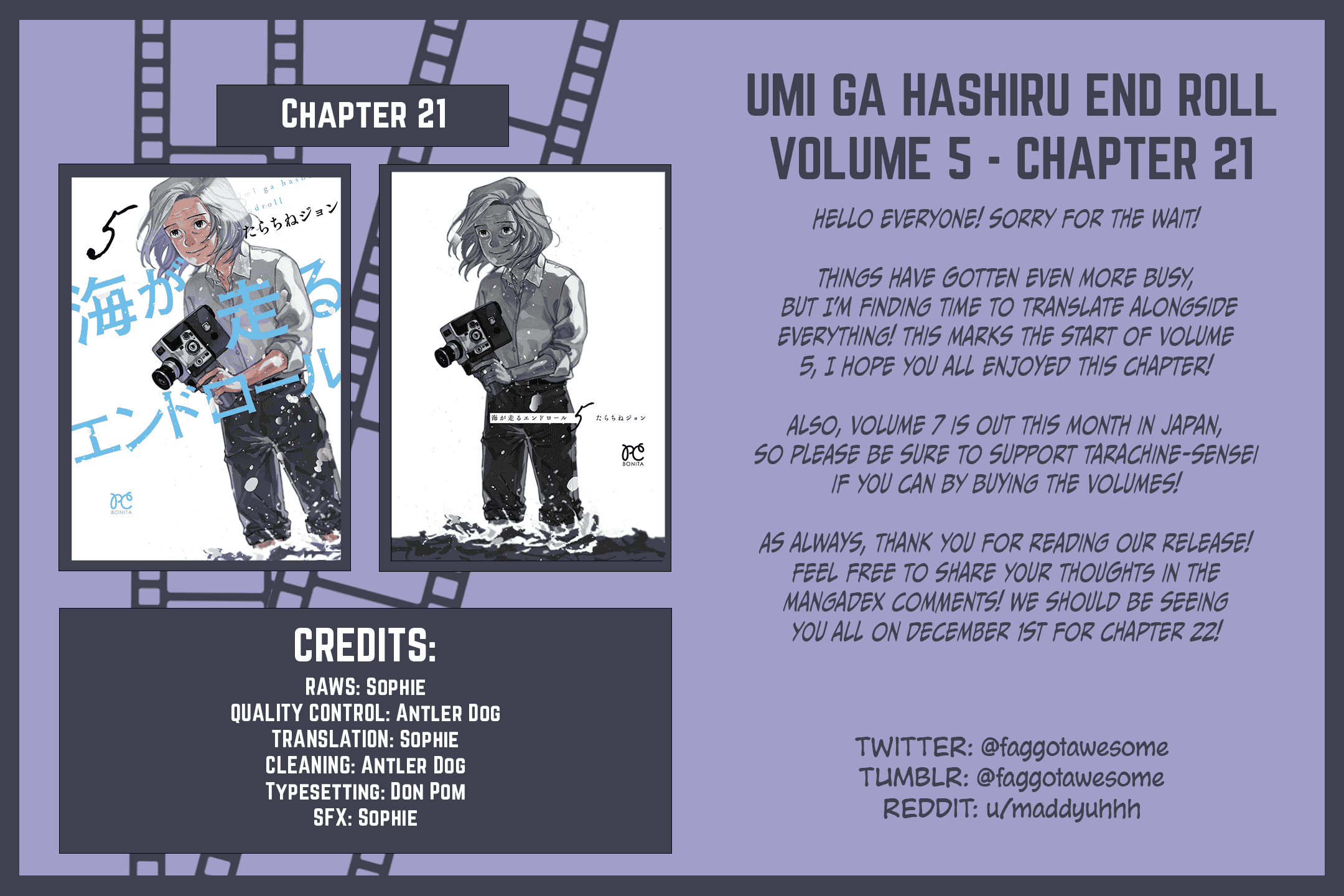 Umi ga Hashiru End Roll Chapter 21 page 30 - Chapter 21