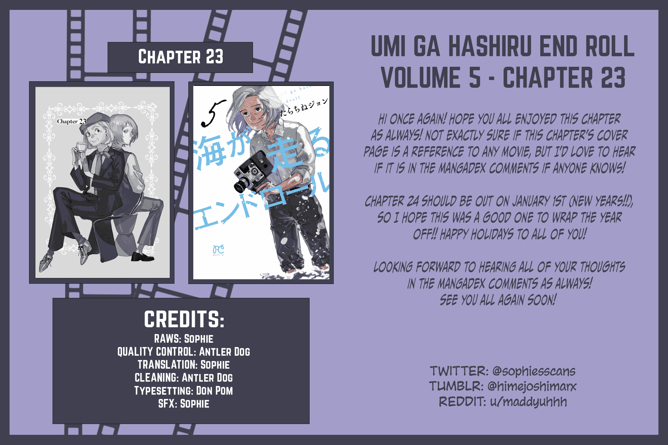 Umi ga Hashiru End Roll Chapter 23 page 29 - Chapter 23