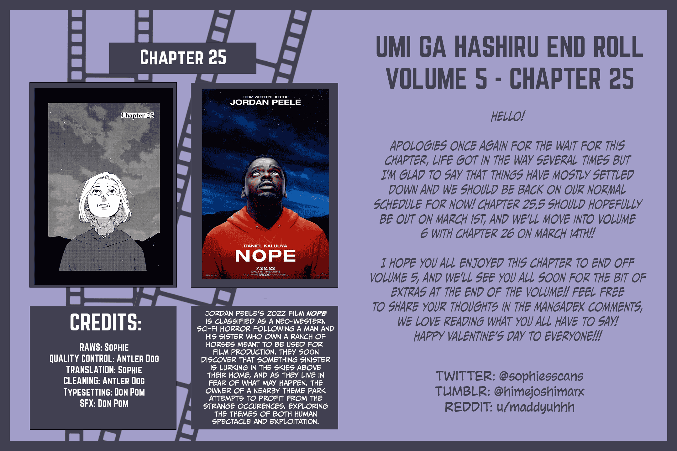 Umi ga Hashiru End Roll Chapter 25 page 33 - Chapter 25