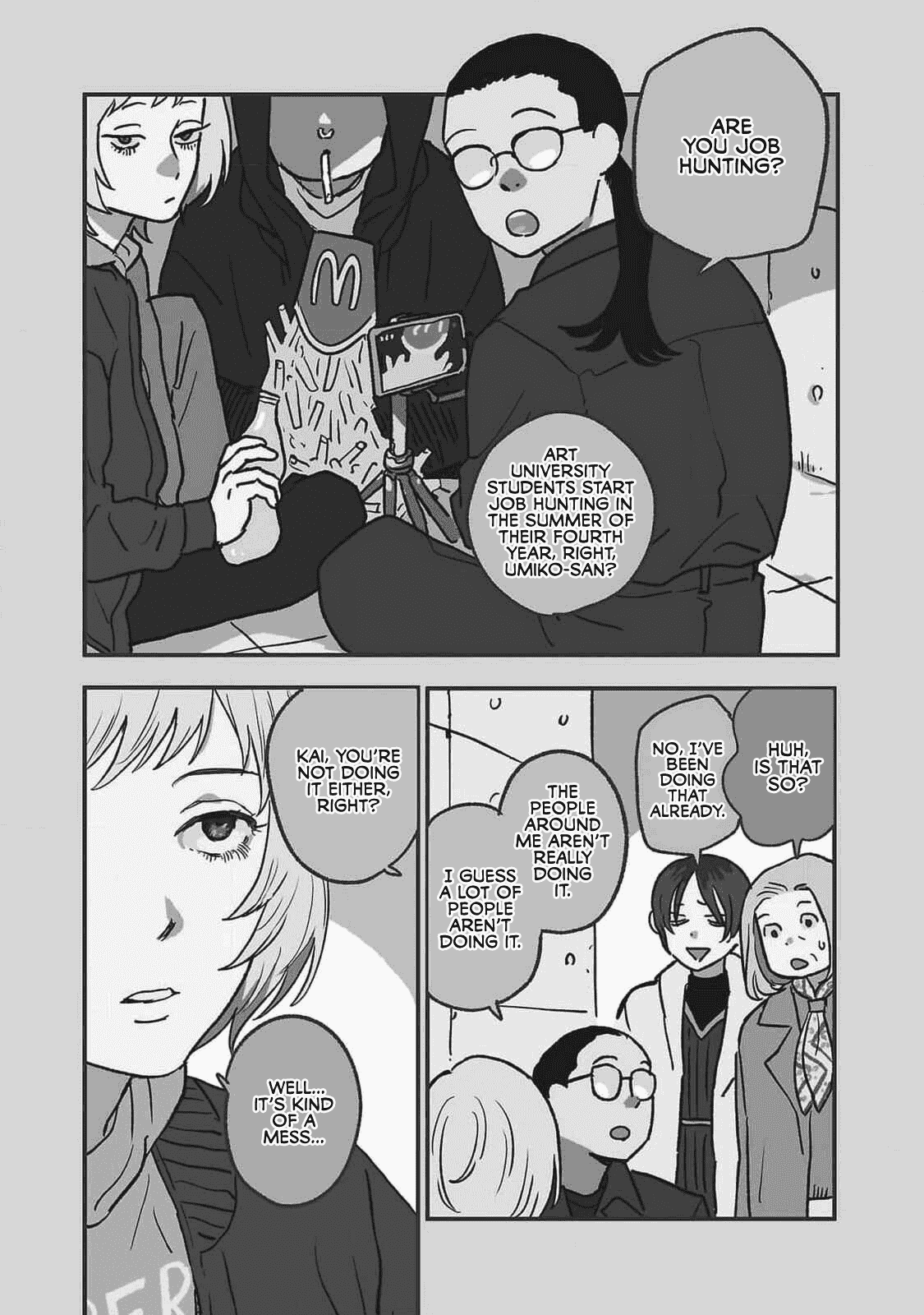 Umi ga Hashiru End Roll Chapter 26 page 3 - Chapter 26