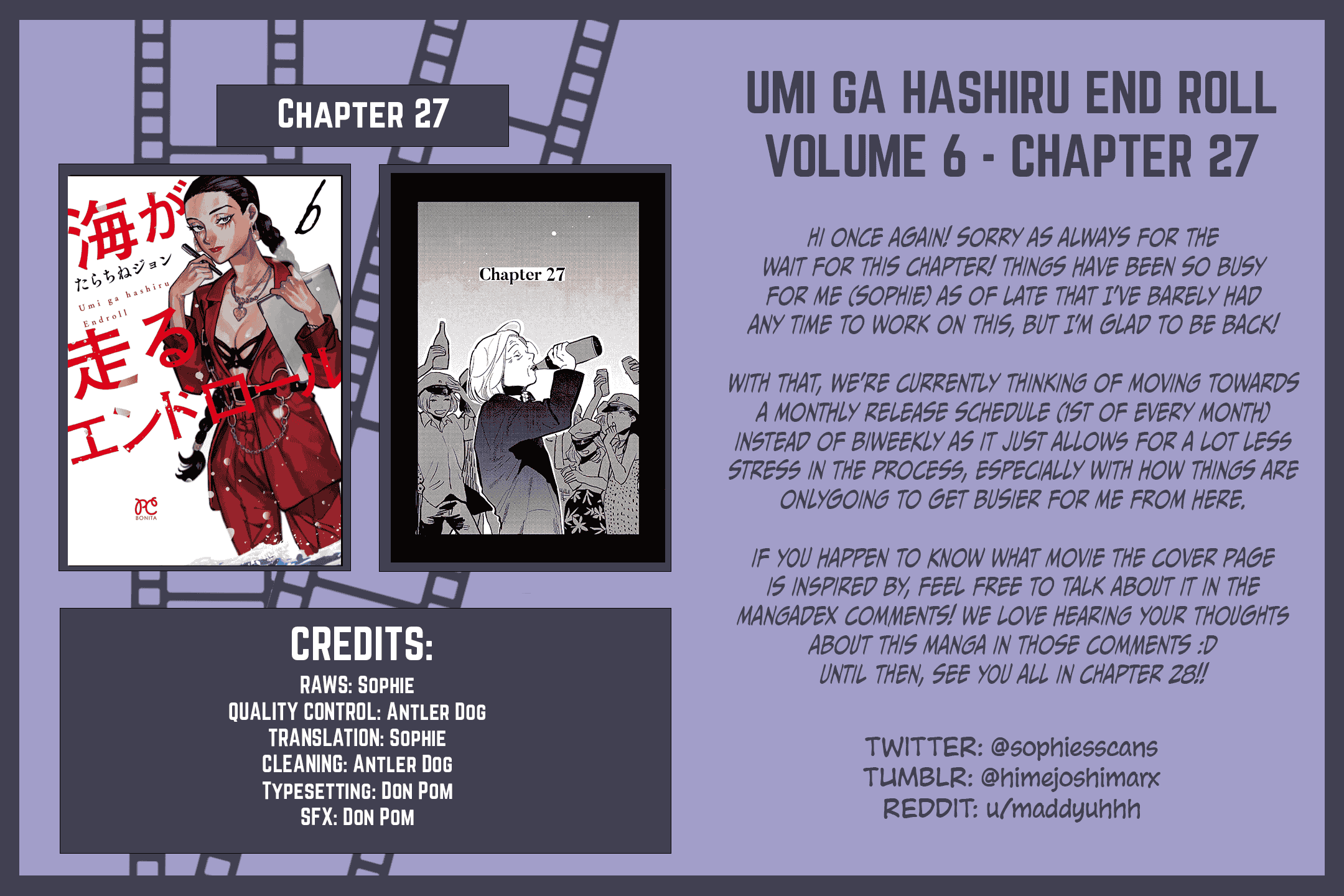 Umi ga Hashiru End Roll Chapter 27 page 31 - Chapter 27