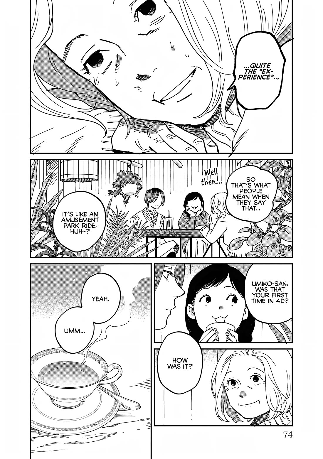 Umi ga Hashiru End Roll Chapter 28 page 4 - Chapter 28
