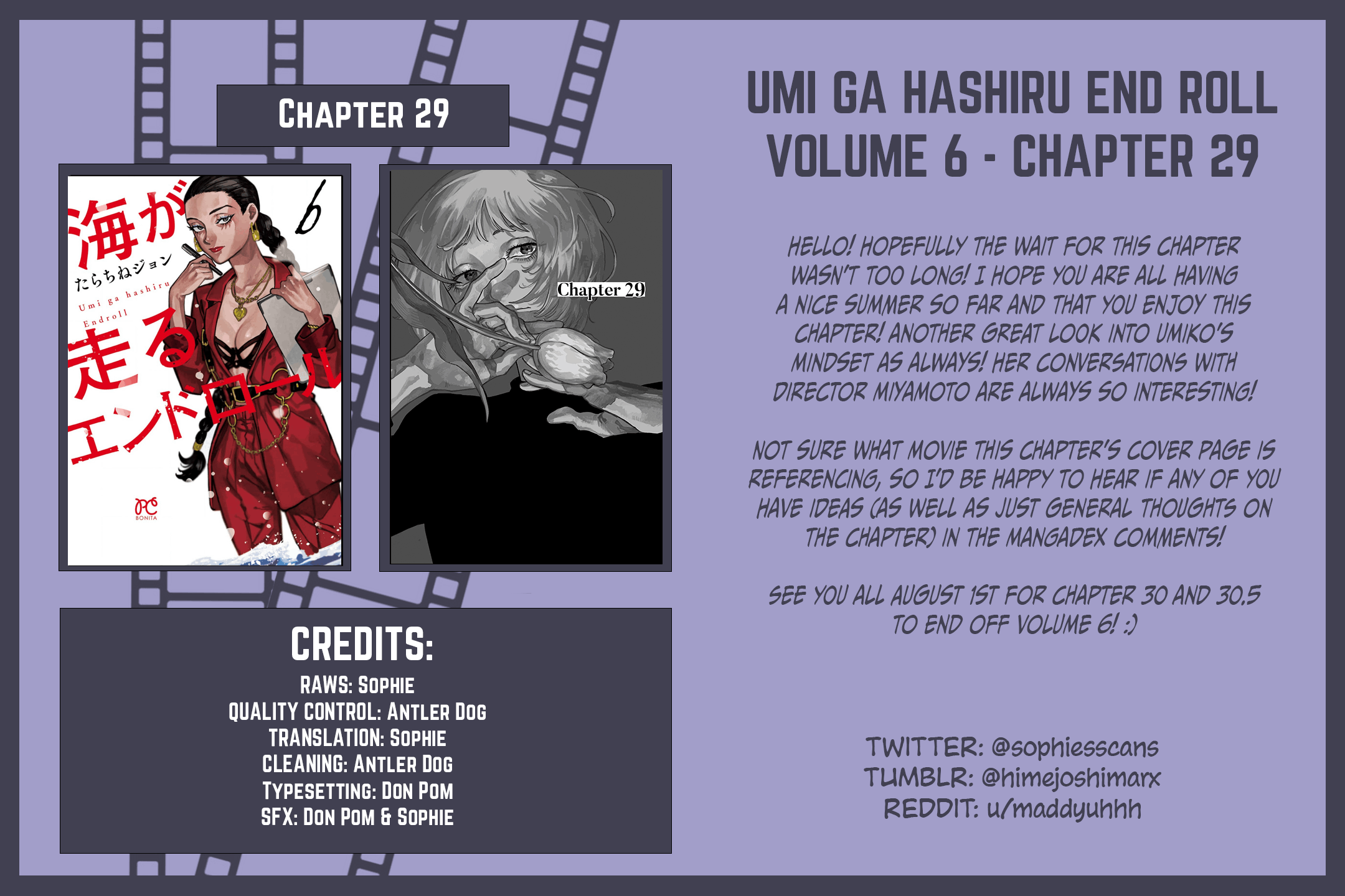 Umi ga Hashiru End Roll Chapter 29 page 30 - Chapter 29