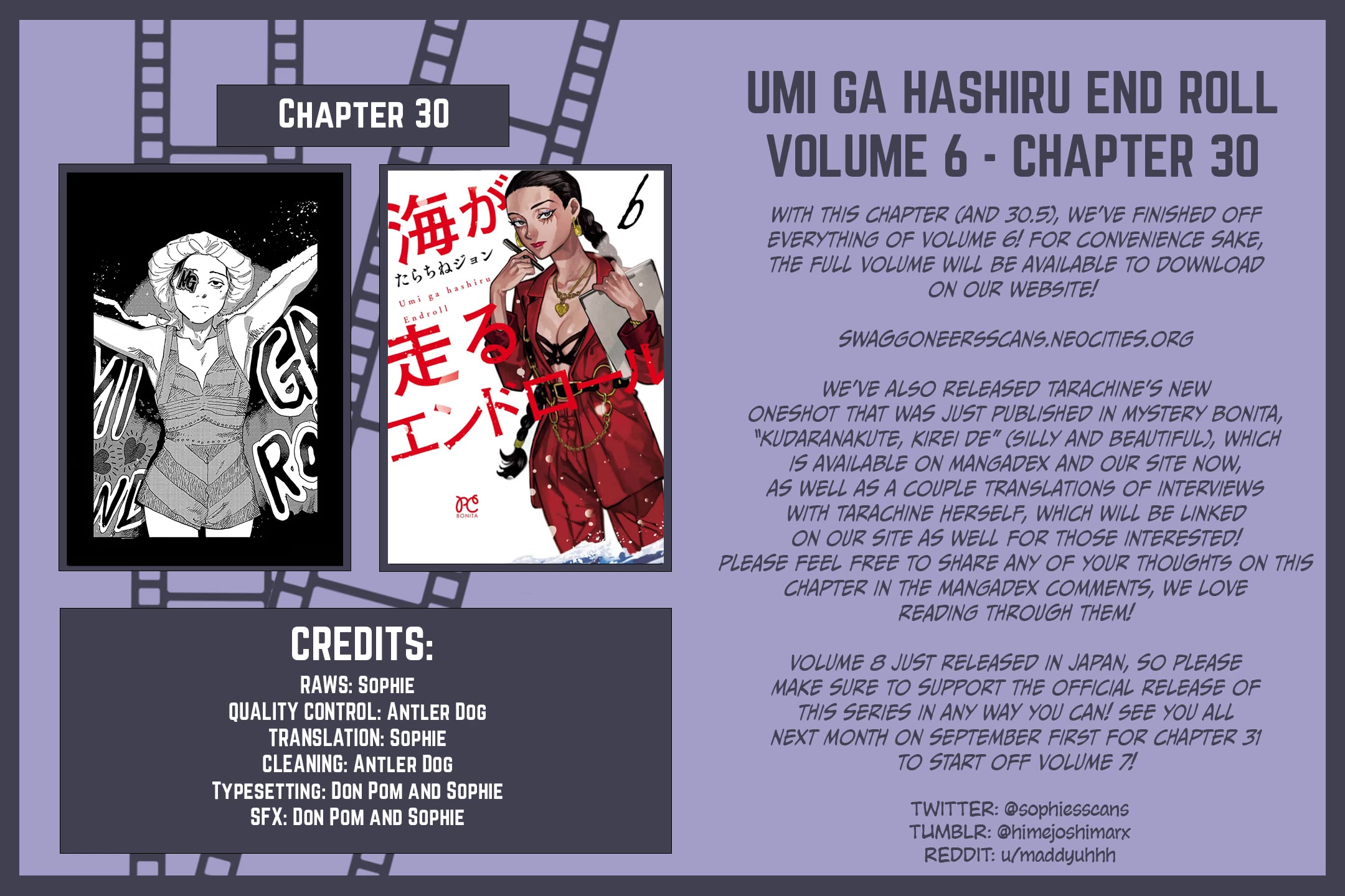 Umi ga Hashiru End Roll Chapter 30 page 33 - Chapter 30