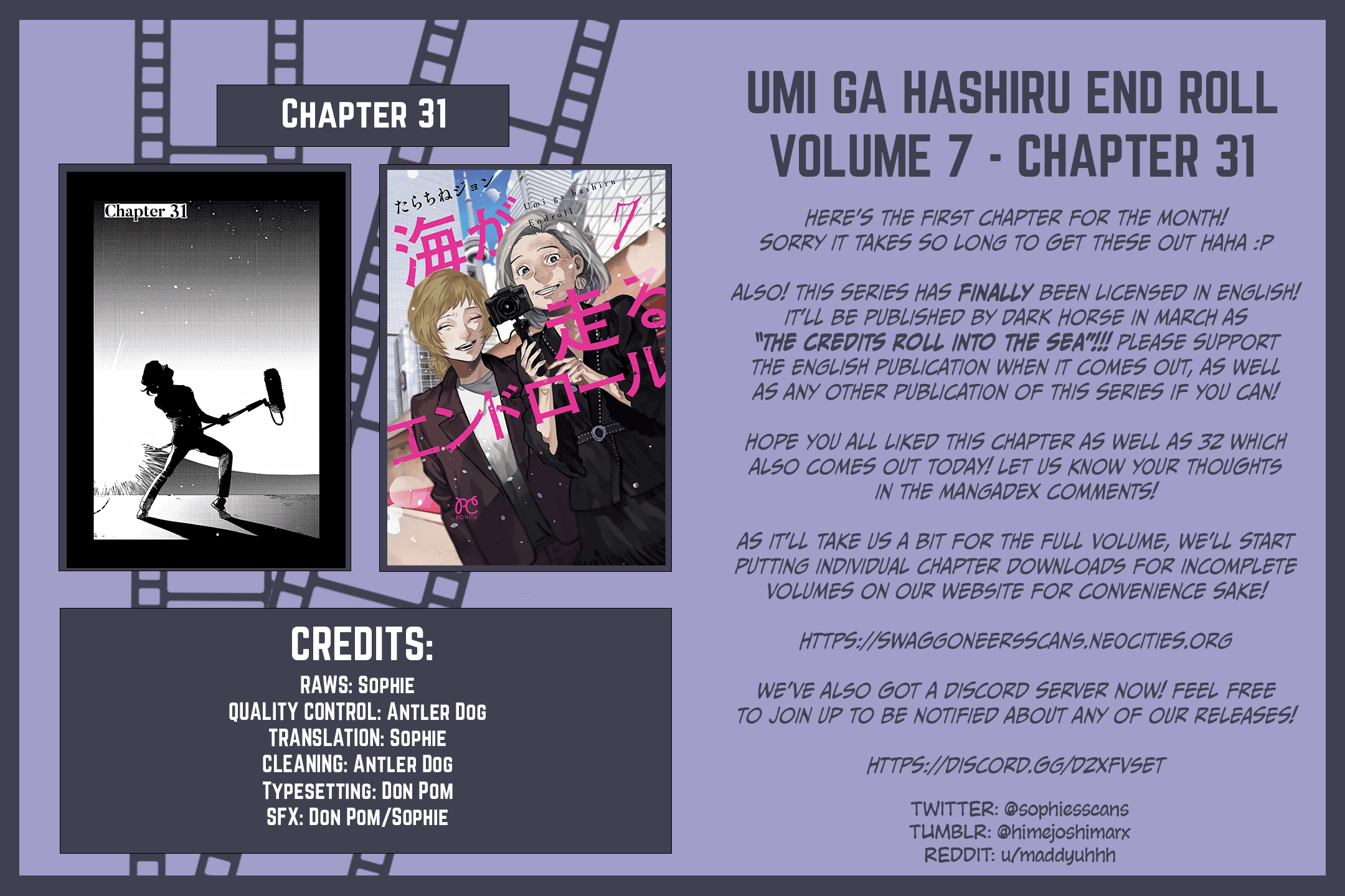 Umi ga Hashiru End Roll Chapter 31 page 33 - Chapter 31