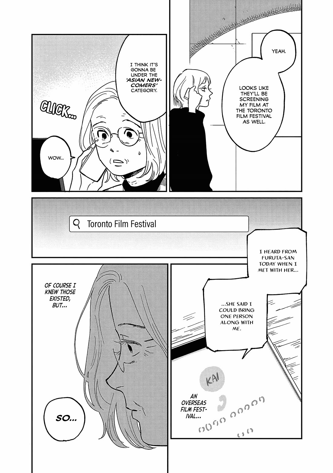 Umi ga Hashiru End Roll Chapter 32 page 4 - Chapter 32