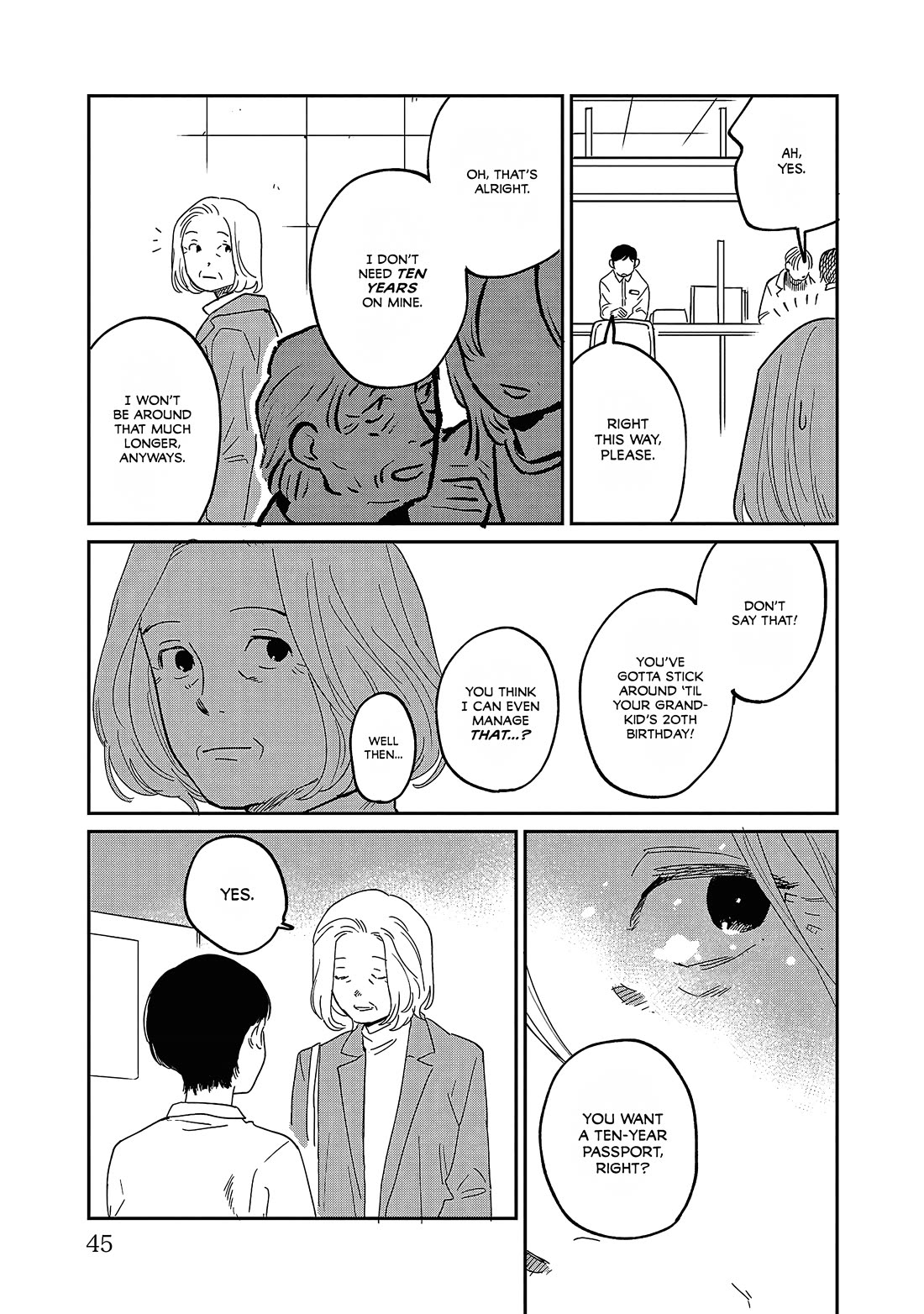 Umi ga Hashiru End Roll Chapter 32 page 8 - Chapter 32