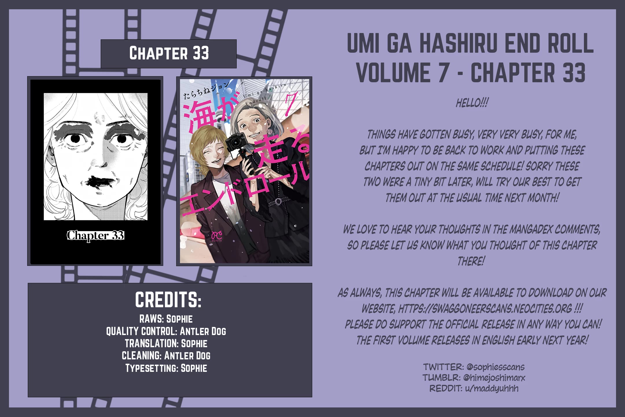 Umi ga Hashiru End Roll Chapter 33 page 29 - Chapter 33