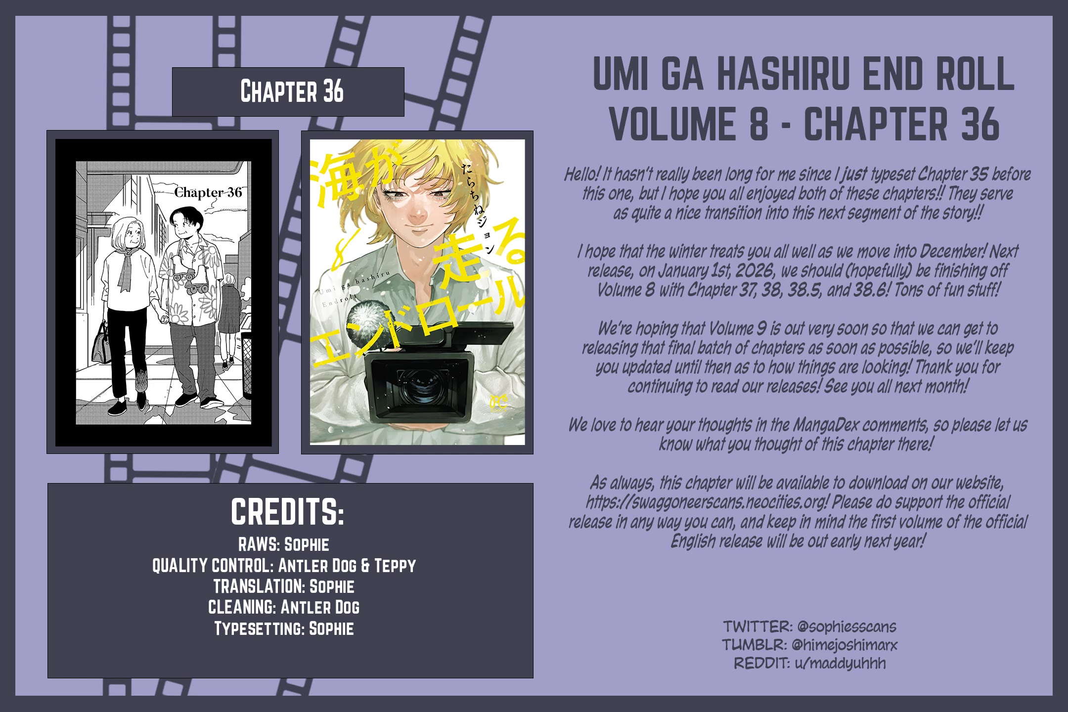Umi ga Hashiru End Roll Chapter 36 page 29 - Chapter 36