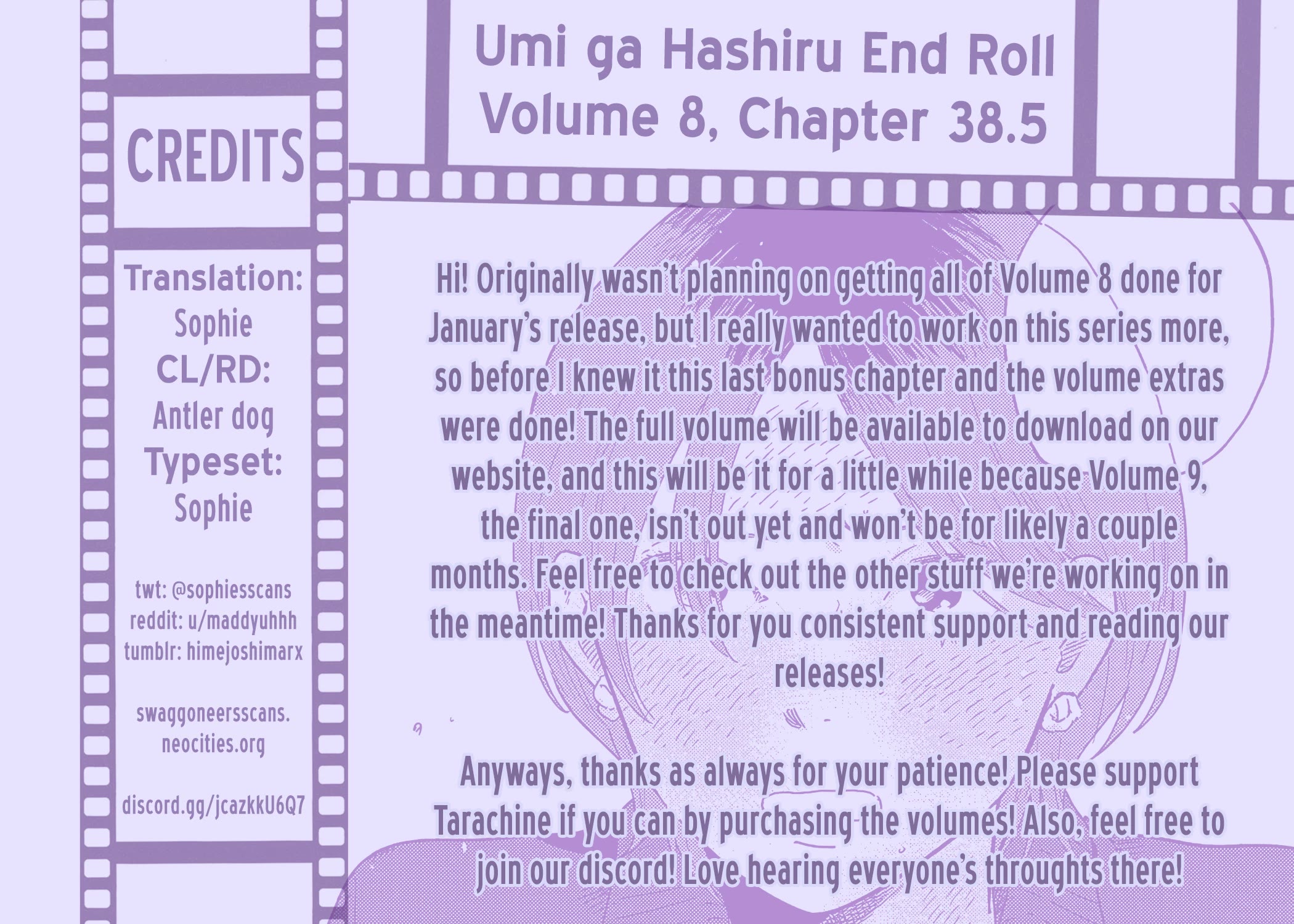 Umi ga Hashiru End Roll Chapter 38.5 page 36 - Chapter 38.5: Bonus Chapter