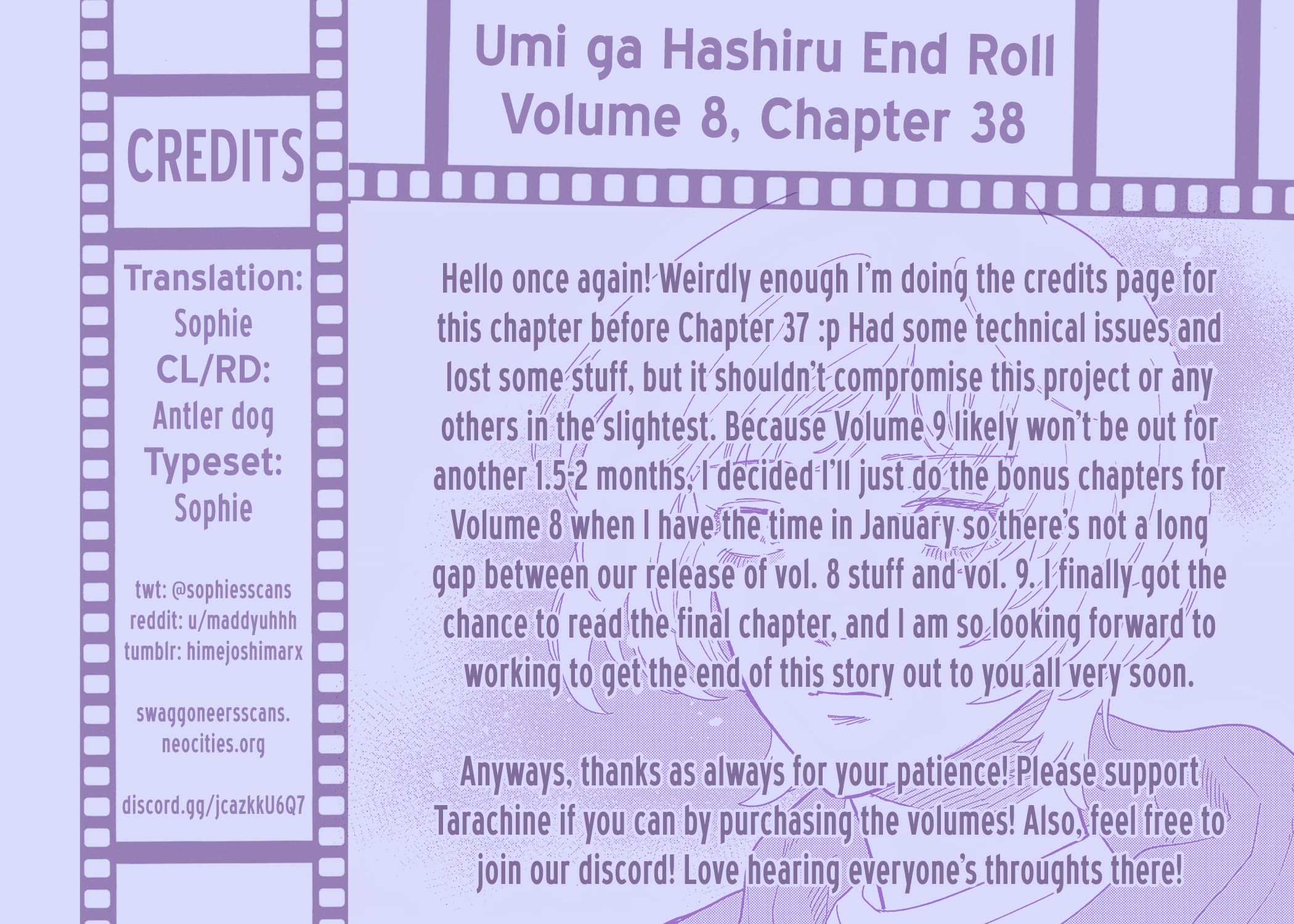 Umi ga Hashiru End Roll Chapter 38 page 33 - Chapter 38