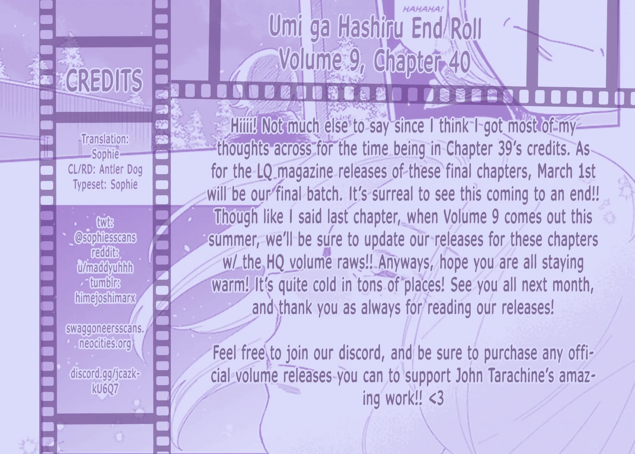 Umi ga Hashiru End Roll Chapter 40 page 29 - Chapter 40
