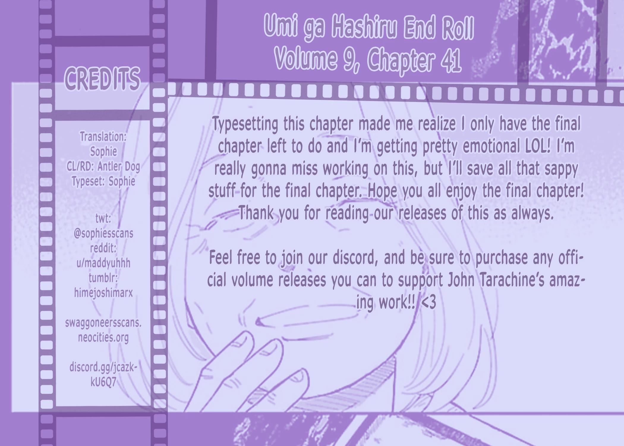 Umi ga Hashiru End Roll Chapter 41 page 32 - Chapter 41