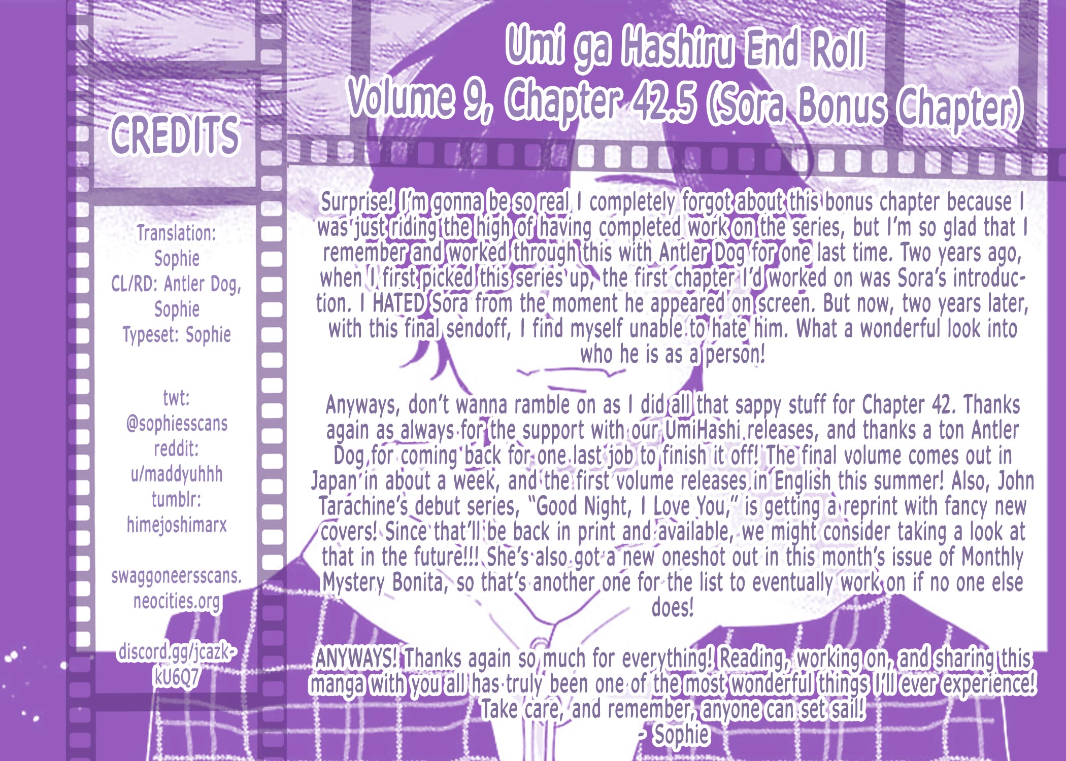 Umi ga Hashiru End Roll Chapter 42.5 page 31 - Chapter 42.5: Bonus Chapter