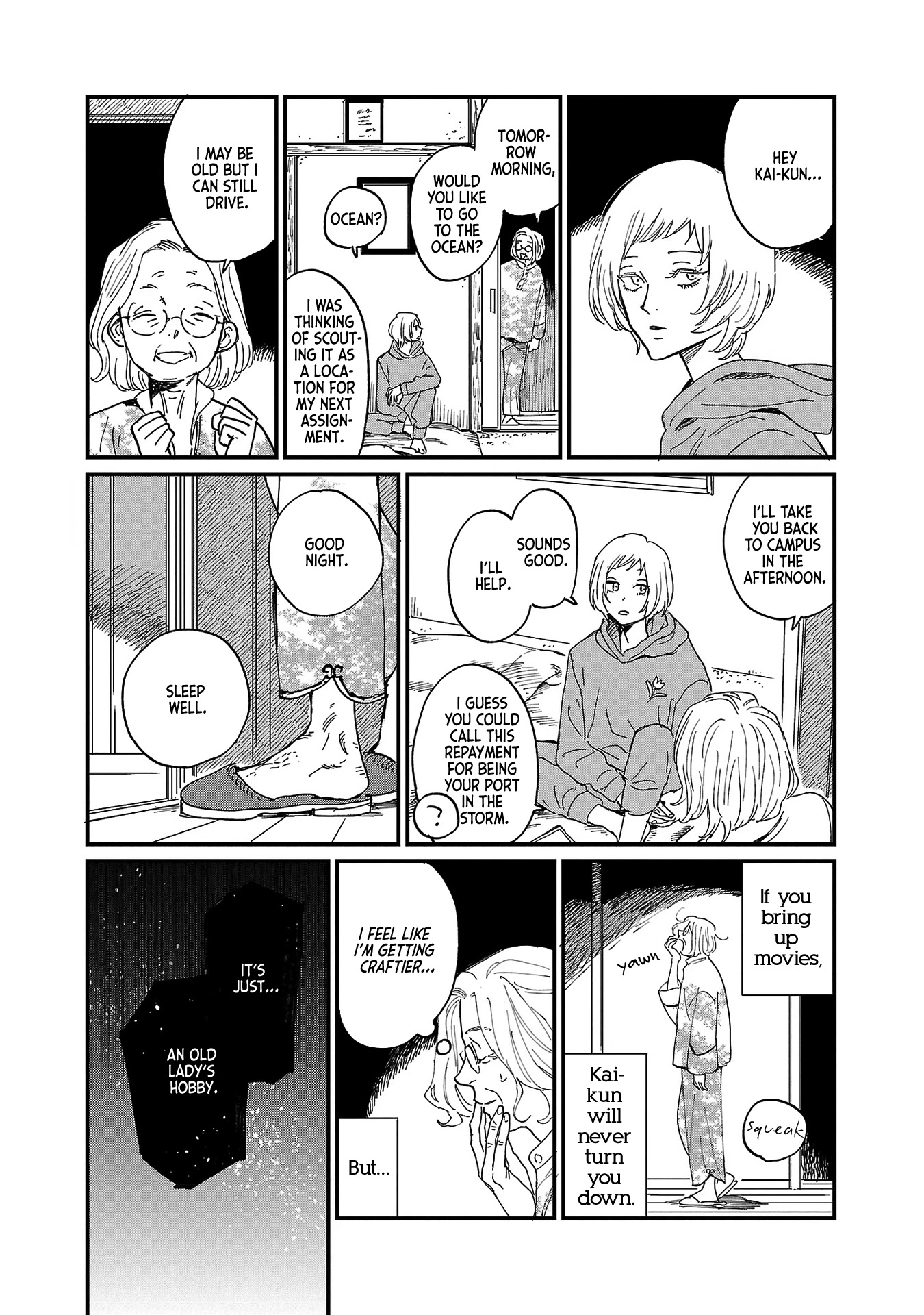 Umi ga Hashiru End Roll Chapter 5 page 18 - Chapter 5