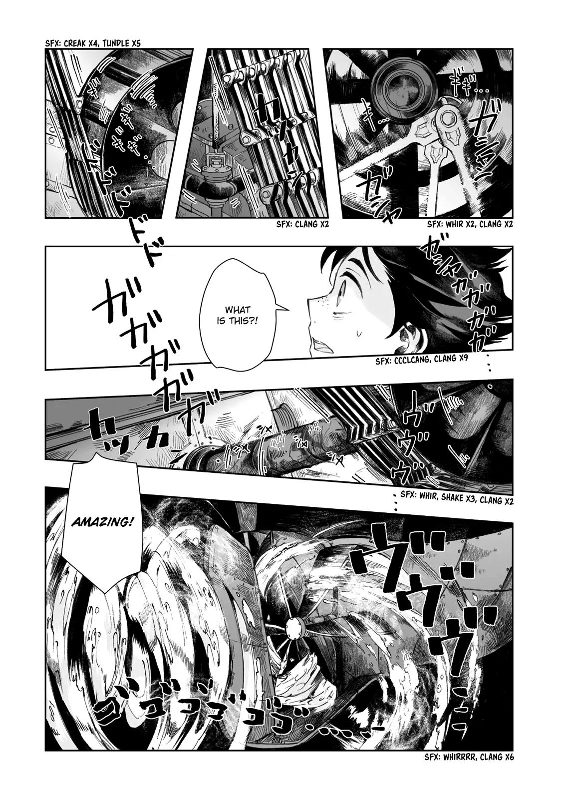 Umi no Cradle Chapter 11 page 10 - Chapter 11: Over the Waves