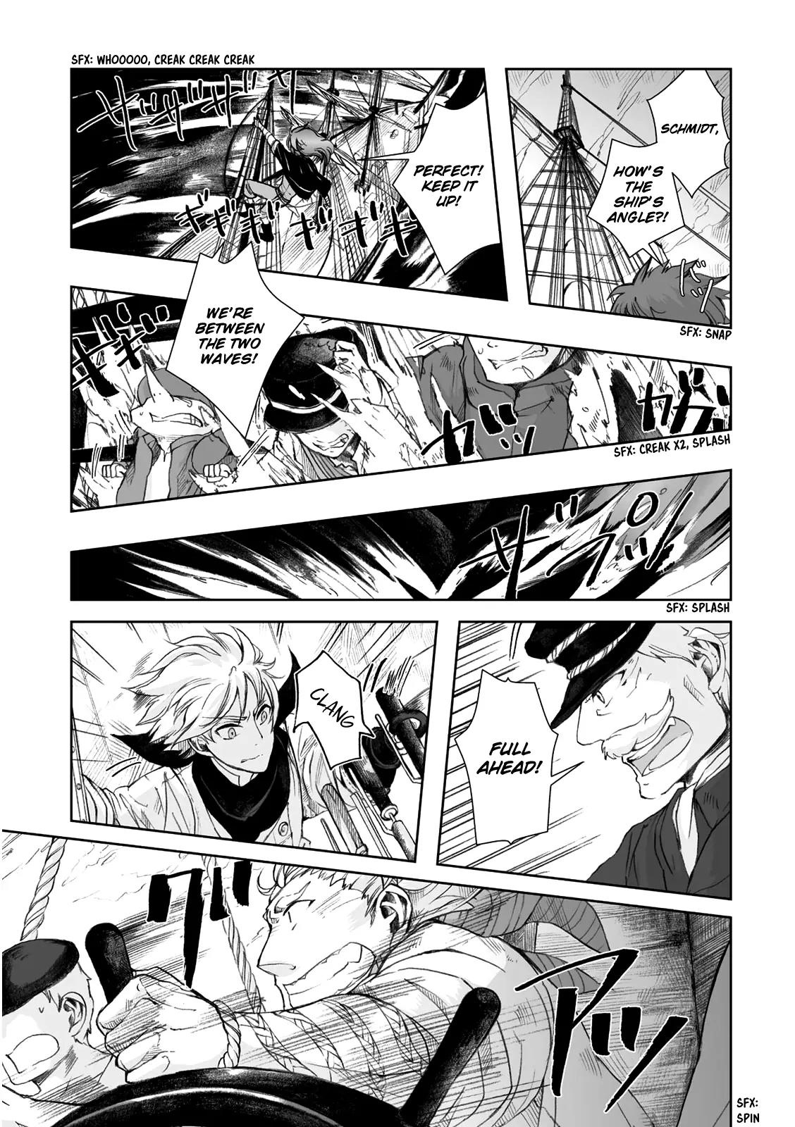 Umi no Cradle Chapter 11 page 13 - Chapter 11: Over the Waves