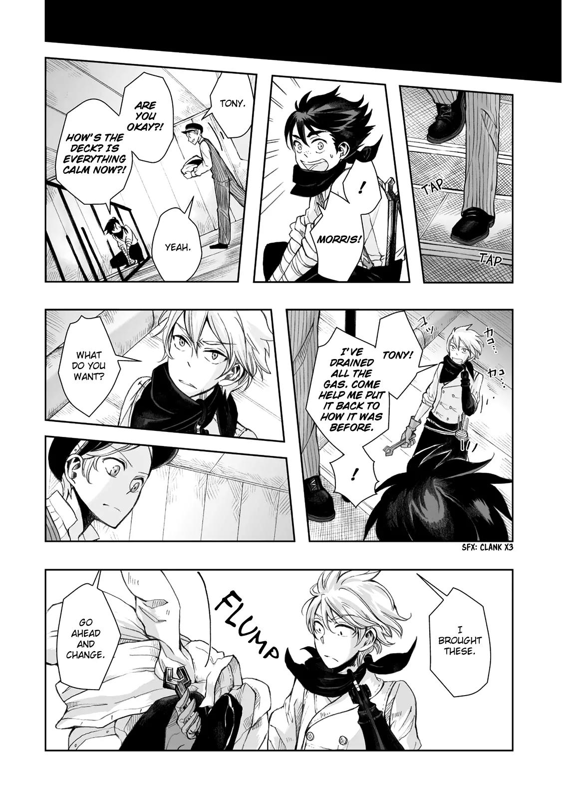 Umi no Cradle Chapter 11 page 22 - Chapter 11: Over the Waves