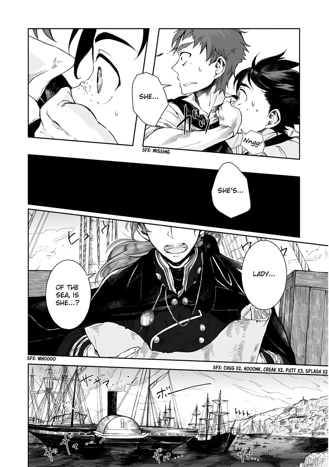 Umi no Cradle Chapter 11 page 28 - Chapter 11: Over the Waves