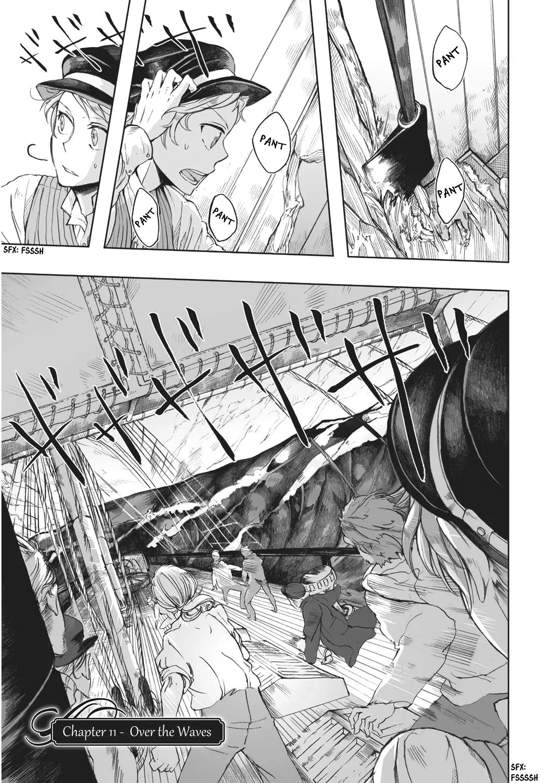 Umi no Cradle Chapter 11 page 3 - Chapter 11: Over the Waves