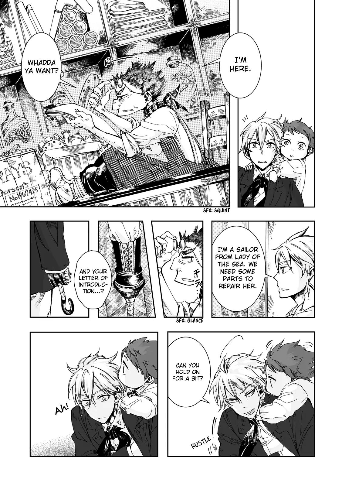 Umi no Cradle Chapter 14 page 12 - Chapter 14: Codependence